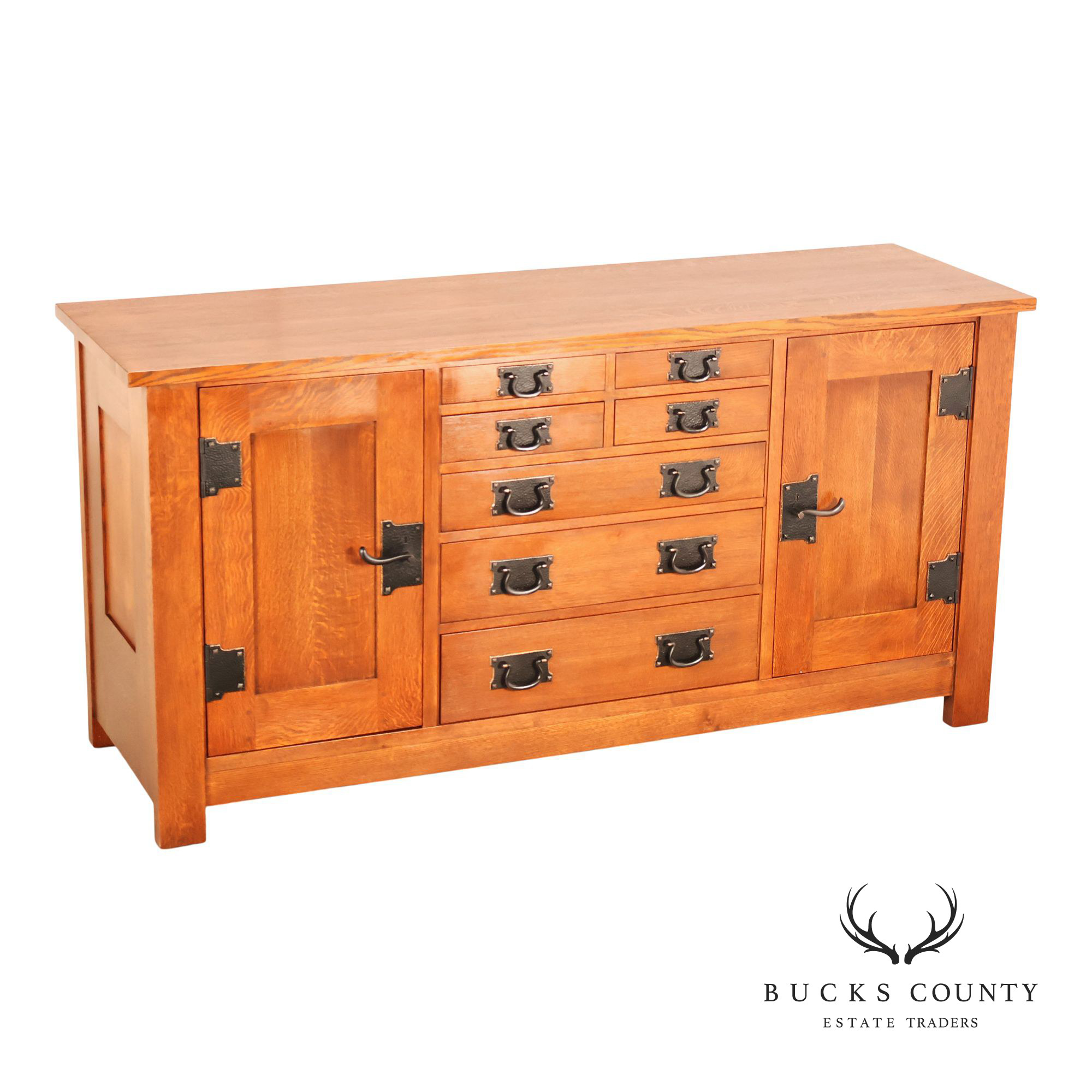 Stickley Syracuse Mission Collection Syracuse Oak Sideboard