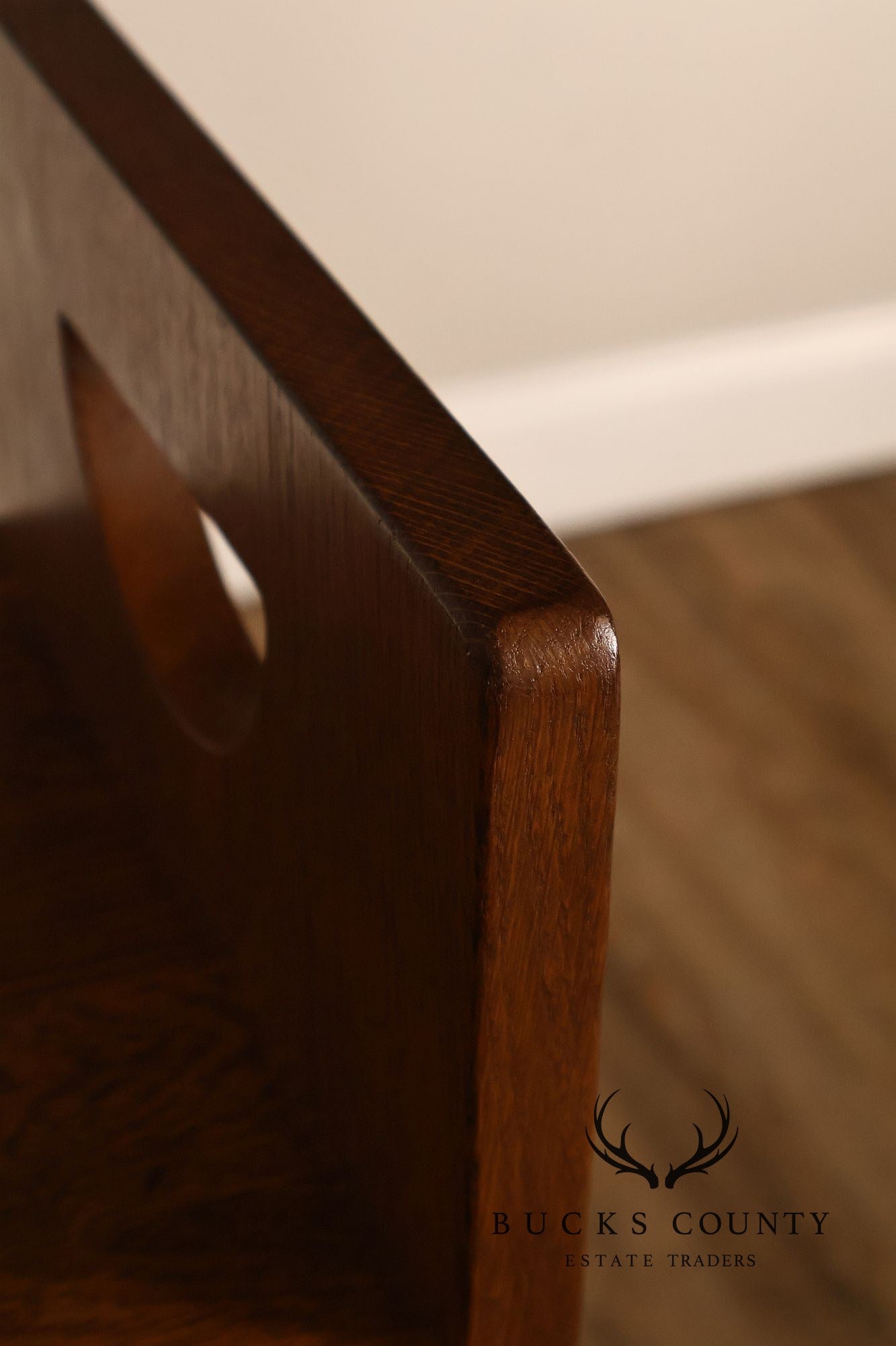 Stickley Mission Collection Oak Magazine Stand Bookcase