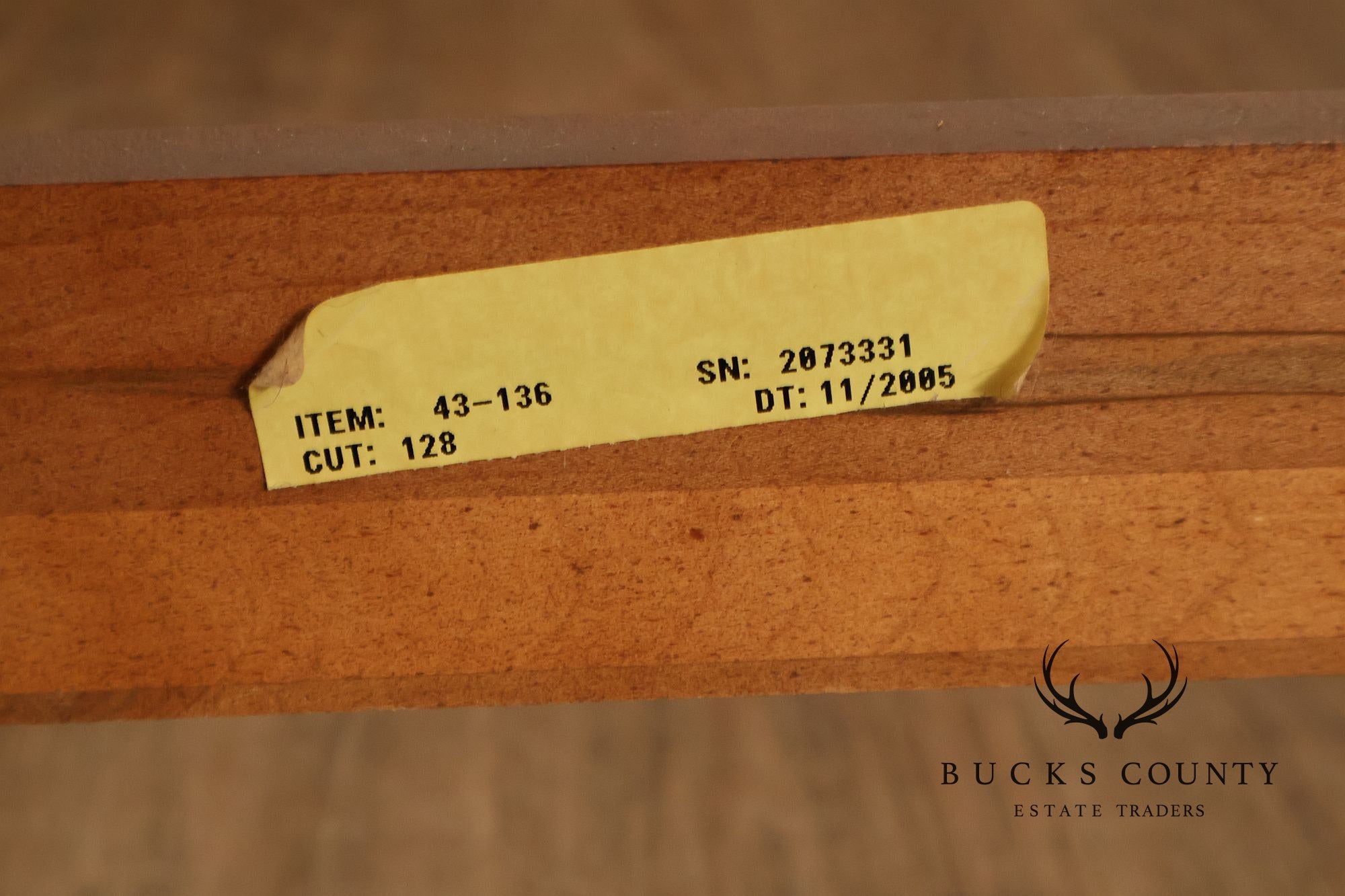 Kincaid Furniture Mission Style Cherry Slatted King Size Sleigh Bed