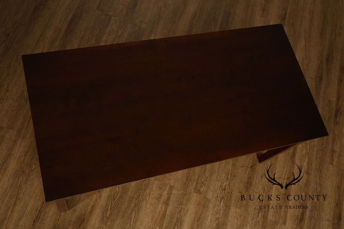 Stickley Mission Collection Oak Three-Drawer Writing Desk
