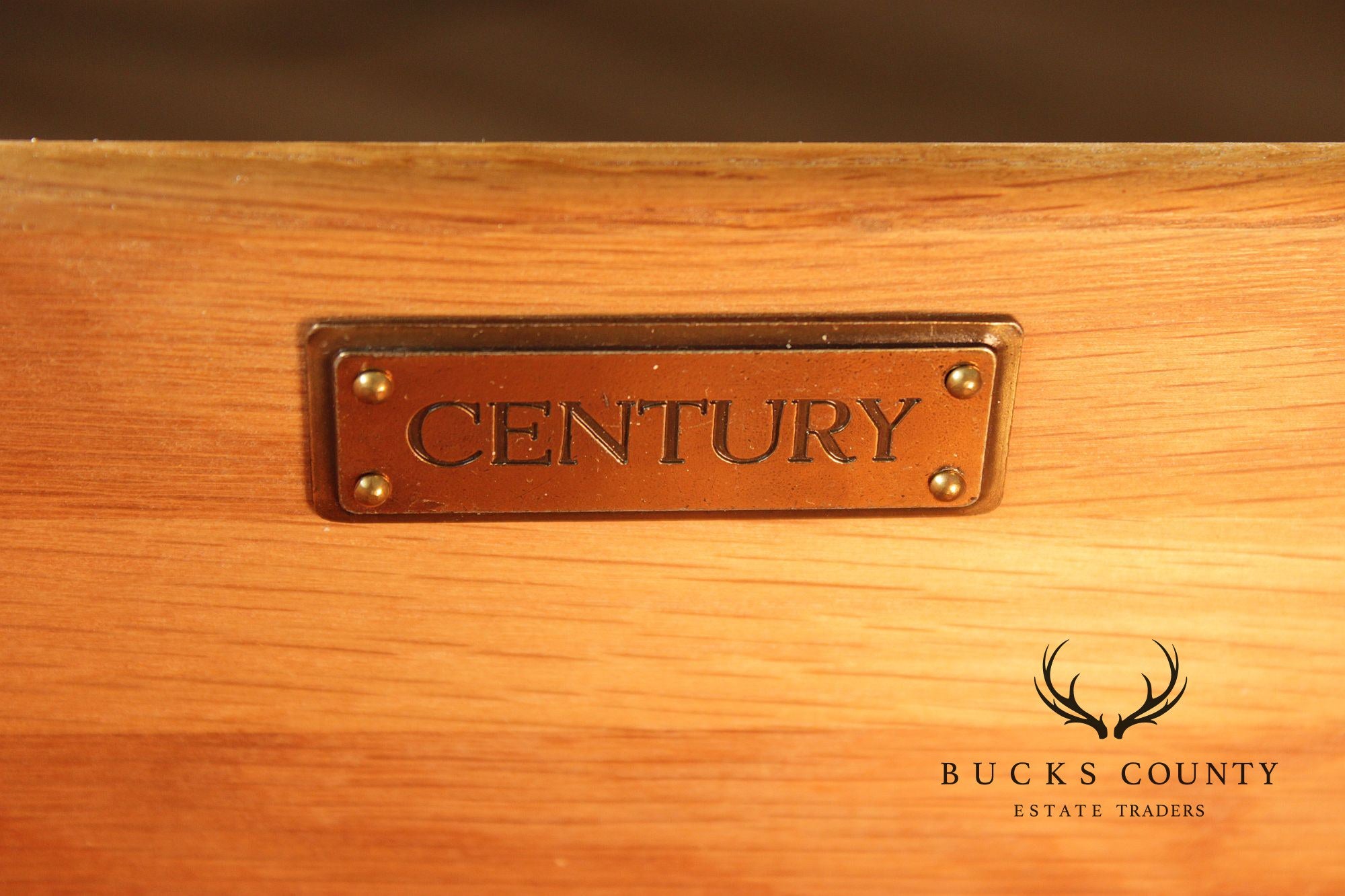 Century Furniture Empire Style Walnut Chest of Drawers