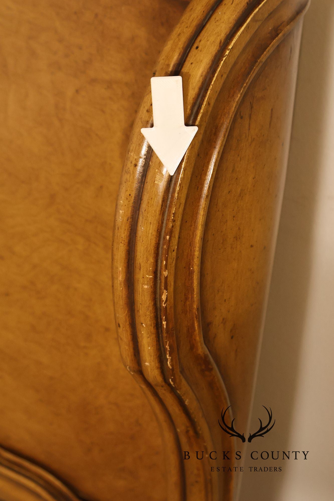 Ruder New York French Country Style Vintage King Headboard