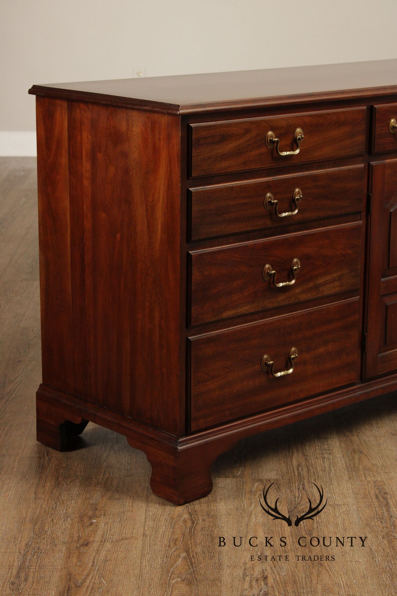 Henkel Harris Vintage Cherry Triple Dresser