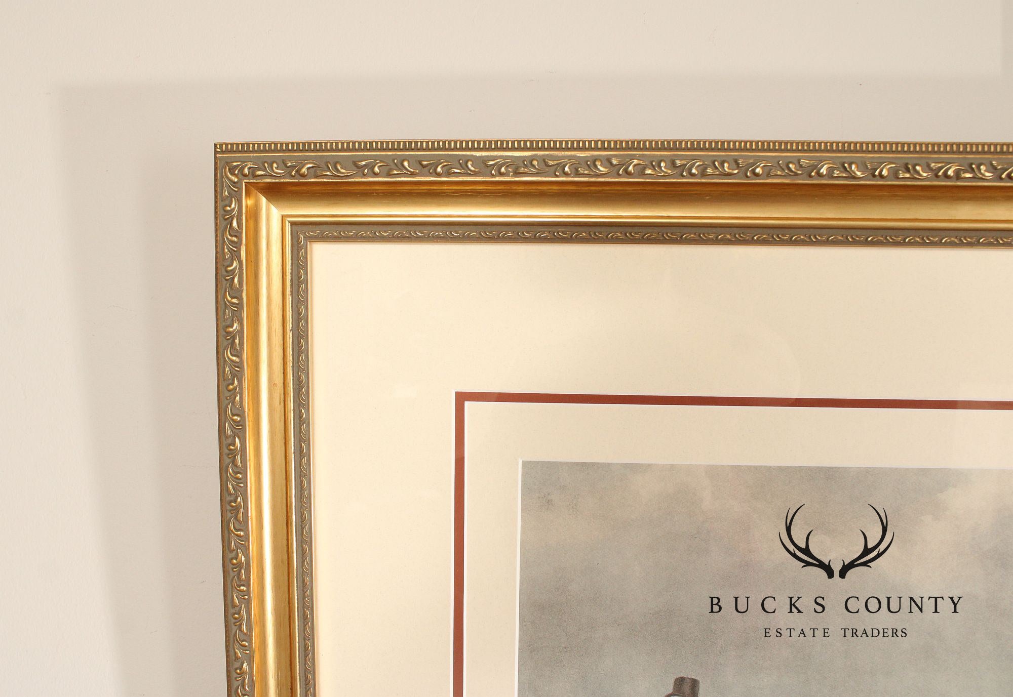 Richard Woodman Framed Engraving, 'The Earl of Derby's Stag Hounds'