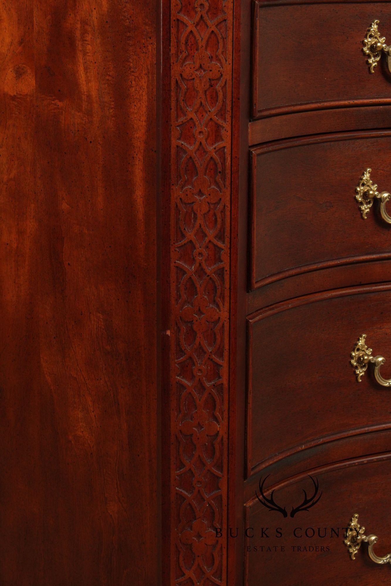 Century Furniture Georgian Style Mahogany Bachelor's Chest