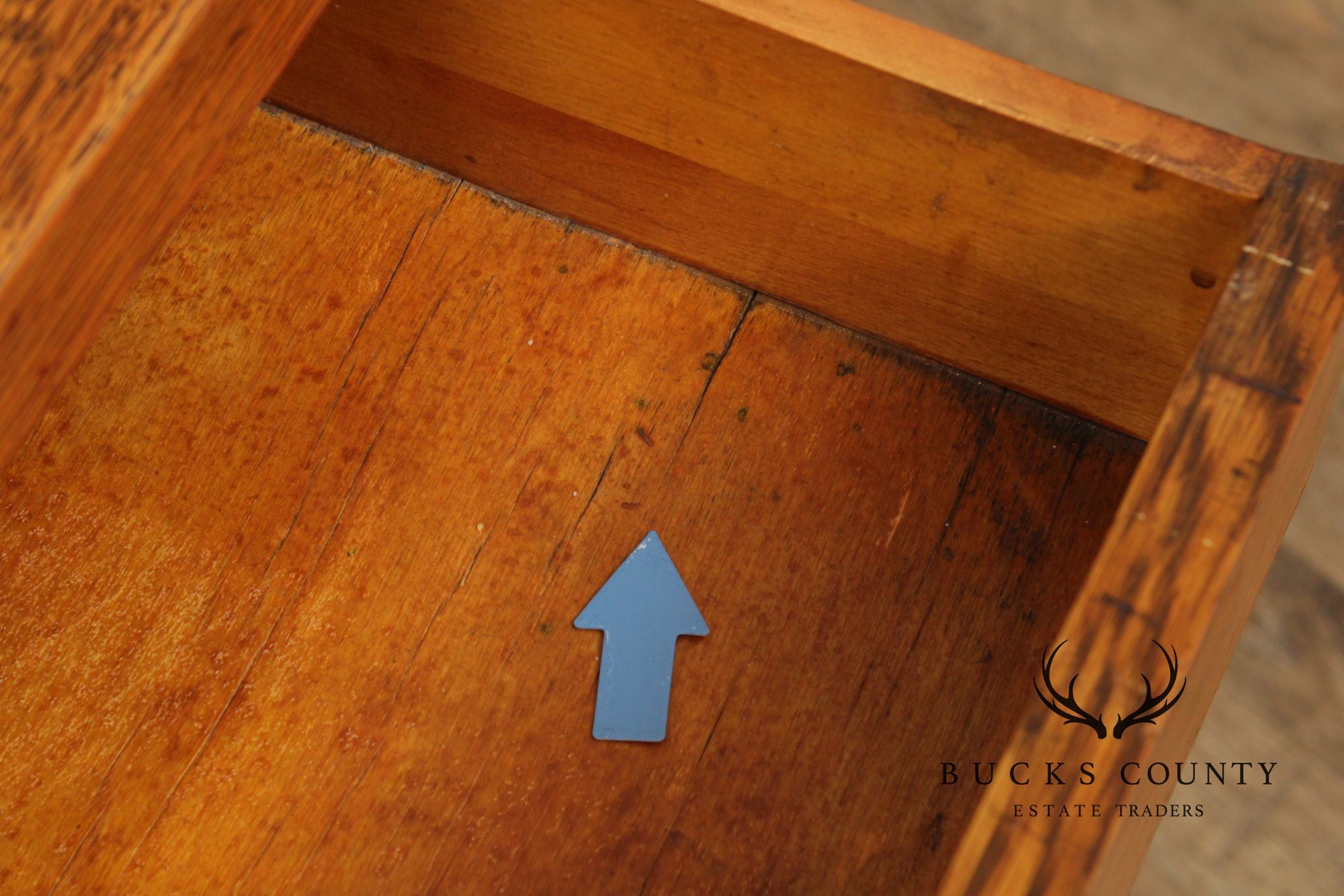 Stow & Davis Antique Mission Oak Dining Library Table