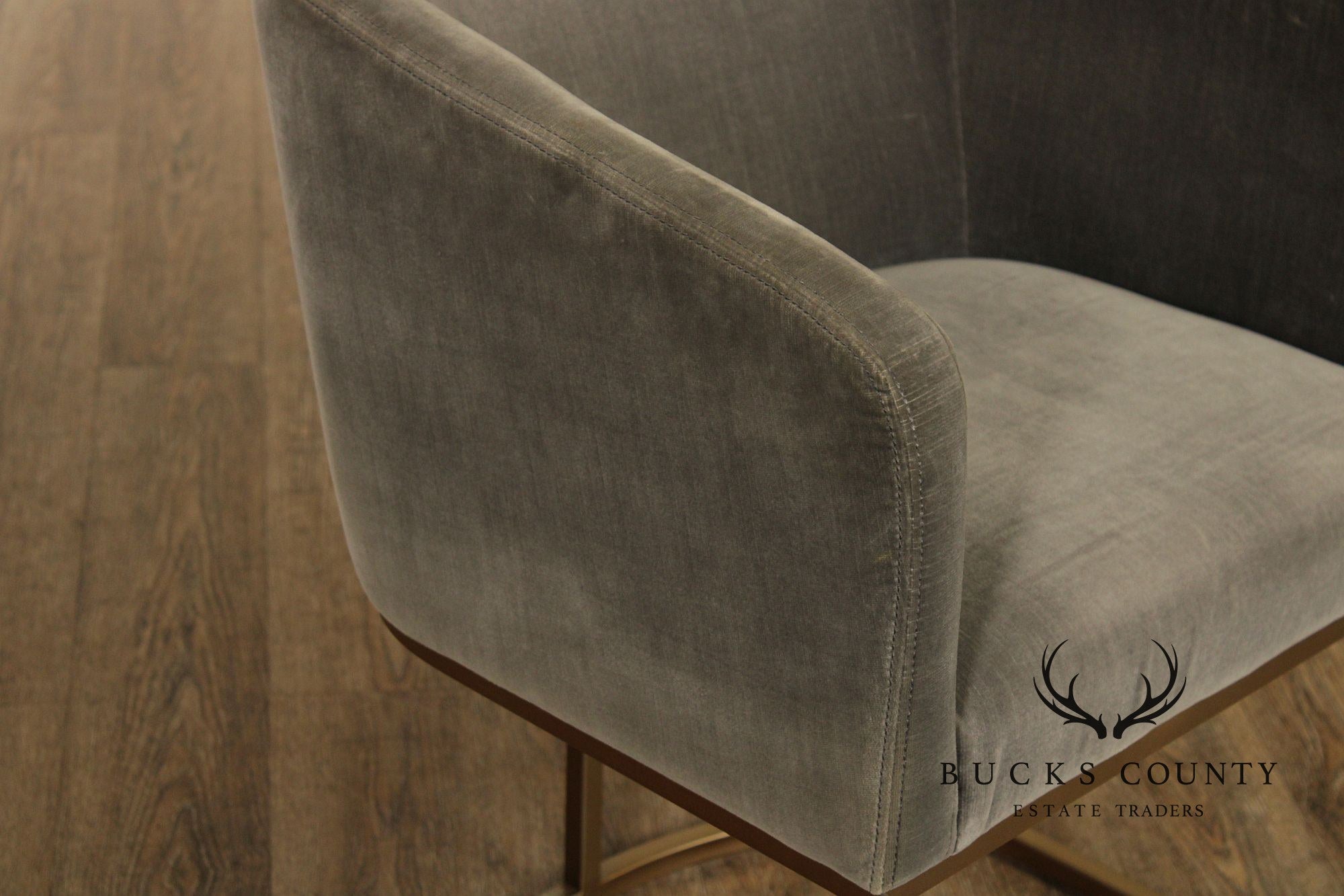 Restoration Hardware Set of Eight 'Emery' Dining Chairs