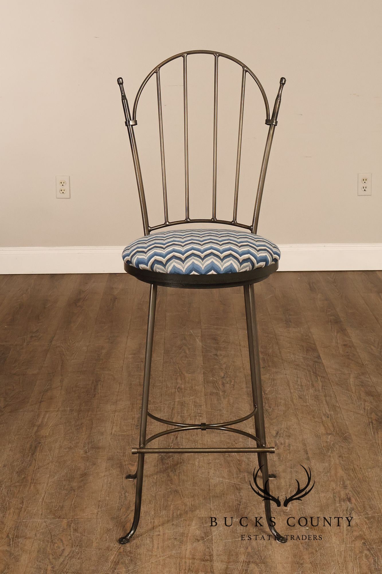 Charleston Forge Set of Three Swivel Bar Stools