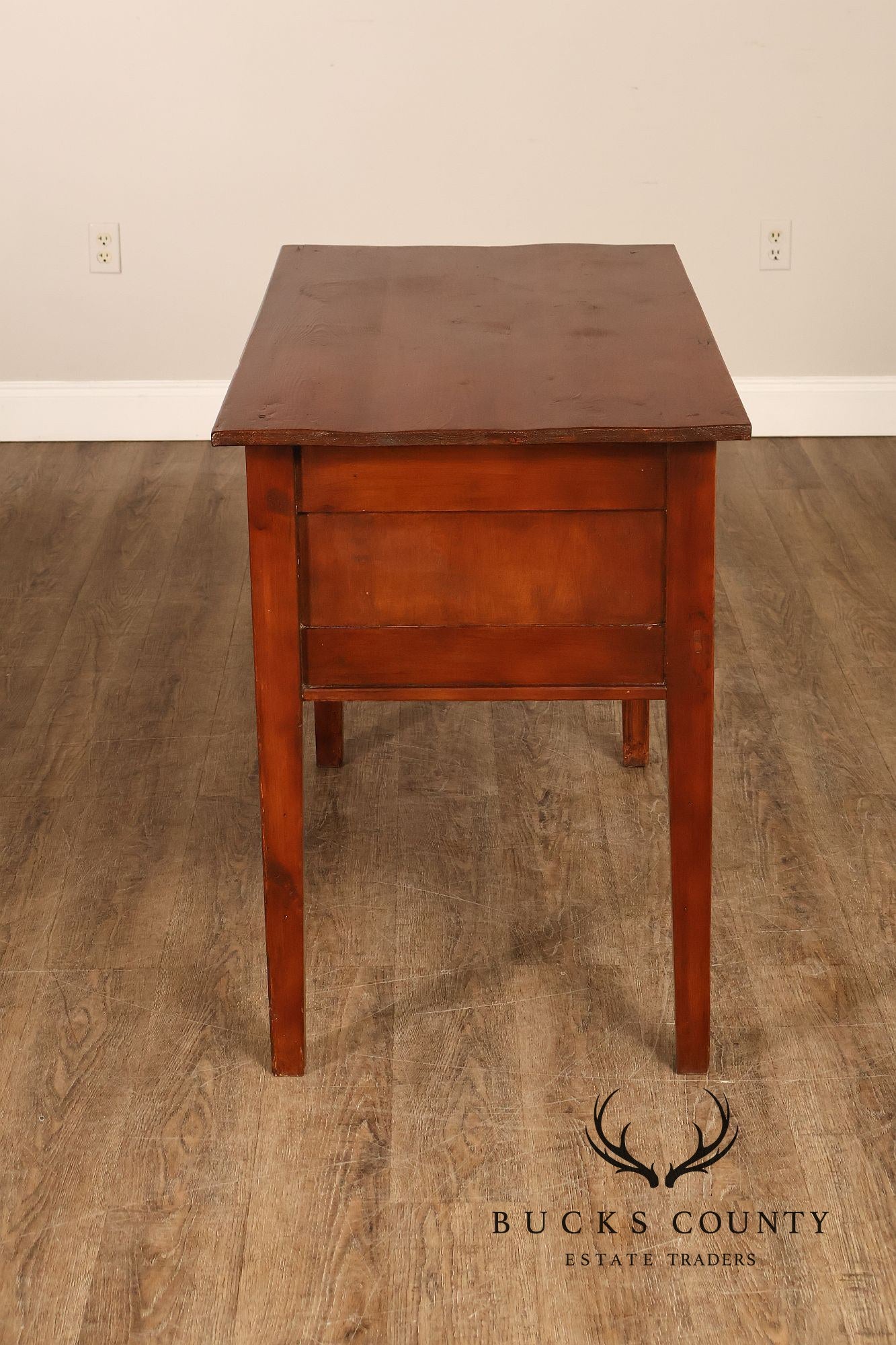 Antique American Bench Made Server Table