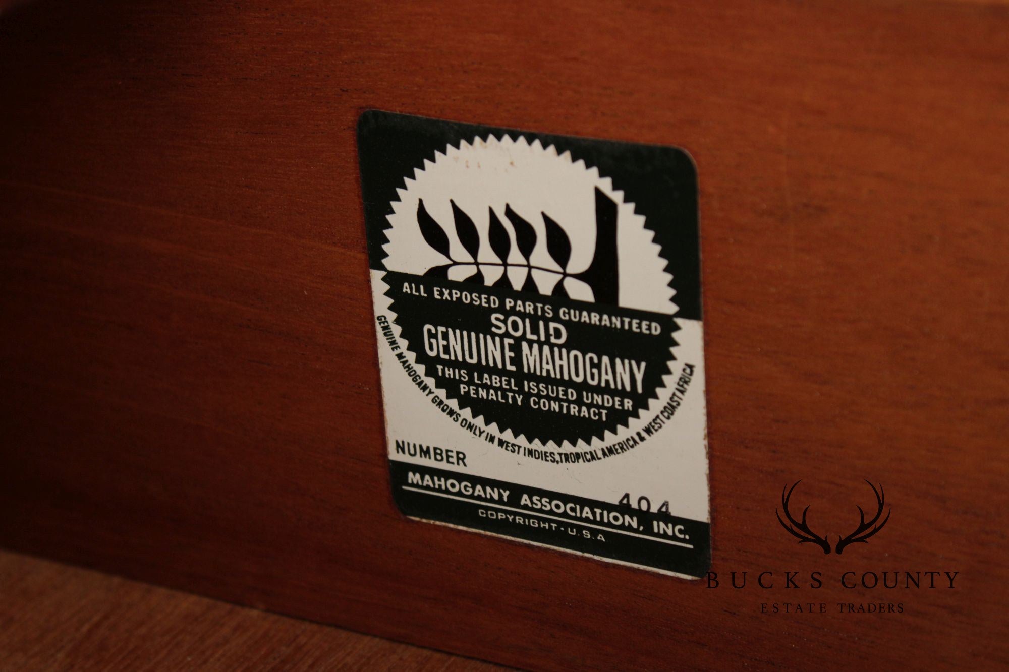 Craftique Chippendale Style Mahogany Tall Chest