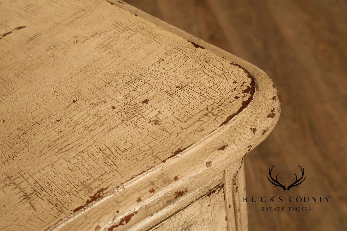 Theodore Alexander French Louis XV Style Painted Commode
