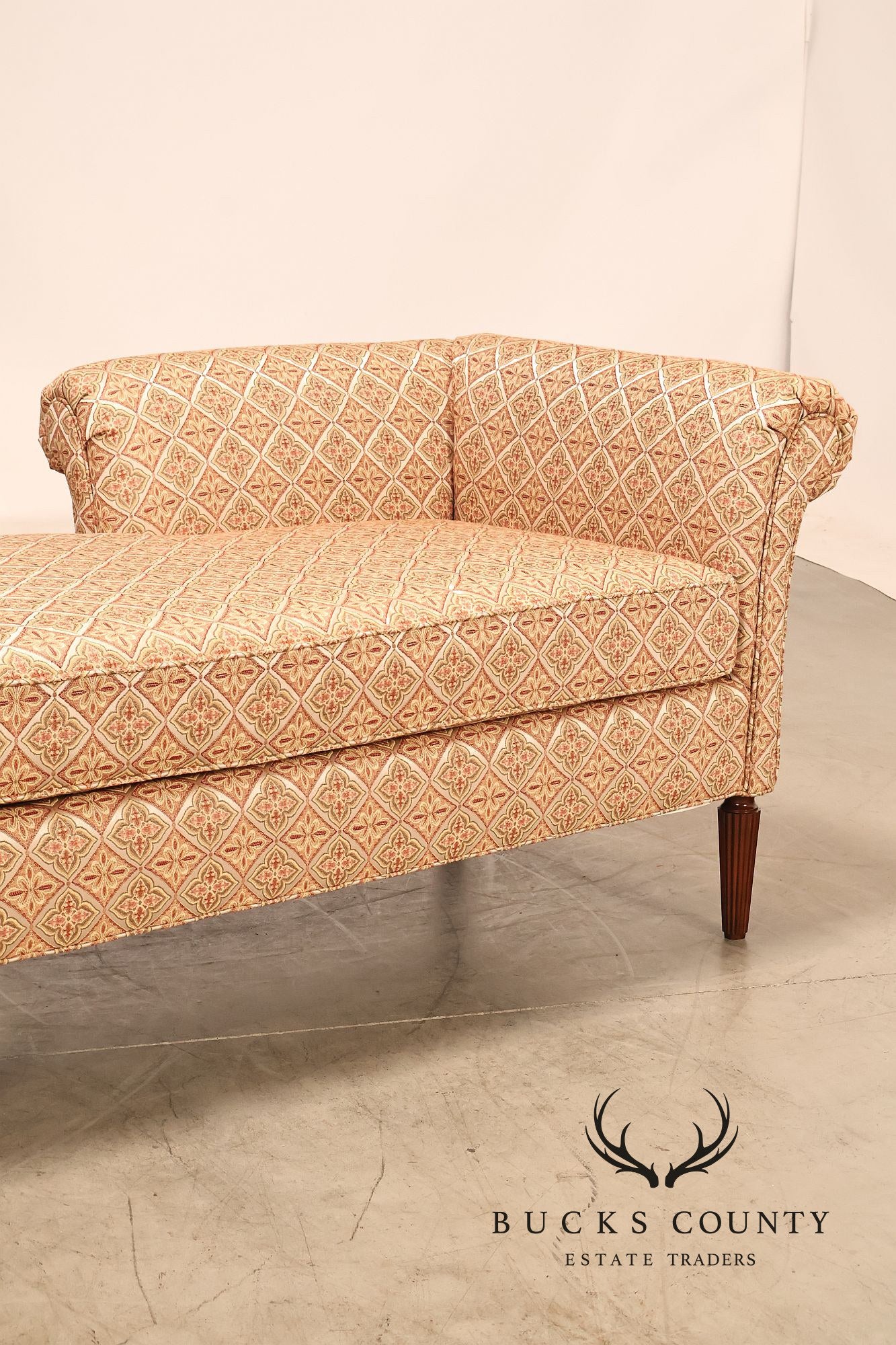 Harden Custom Upholstered Traditional Left Chaise Lounge