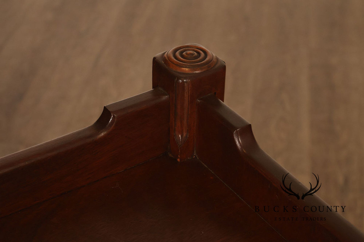 Custom Made Traditional One-Drawer Bedside Nightstand By Mark A. Krebs