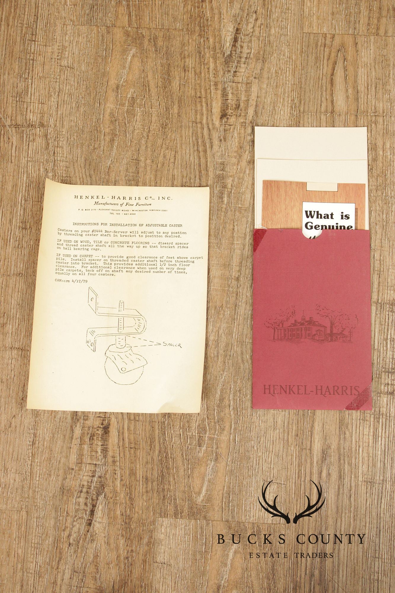 Henkel Harris Georgian Style Mahogany Flip Top Server