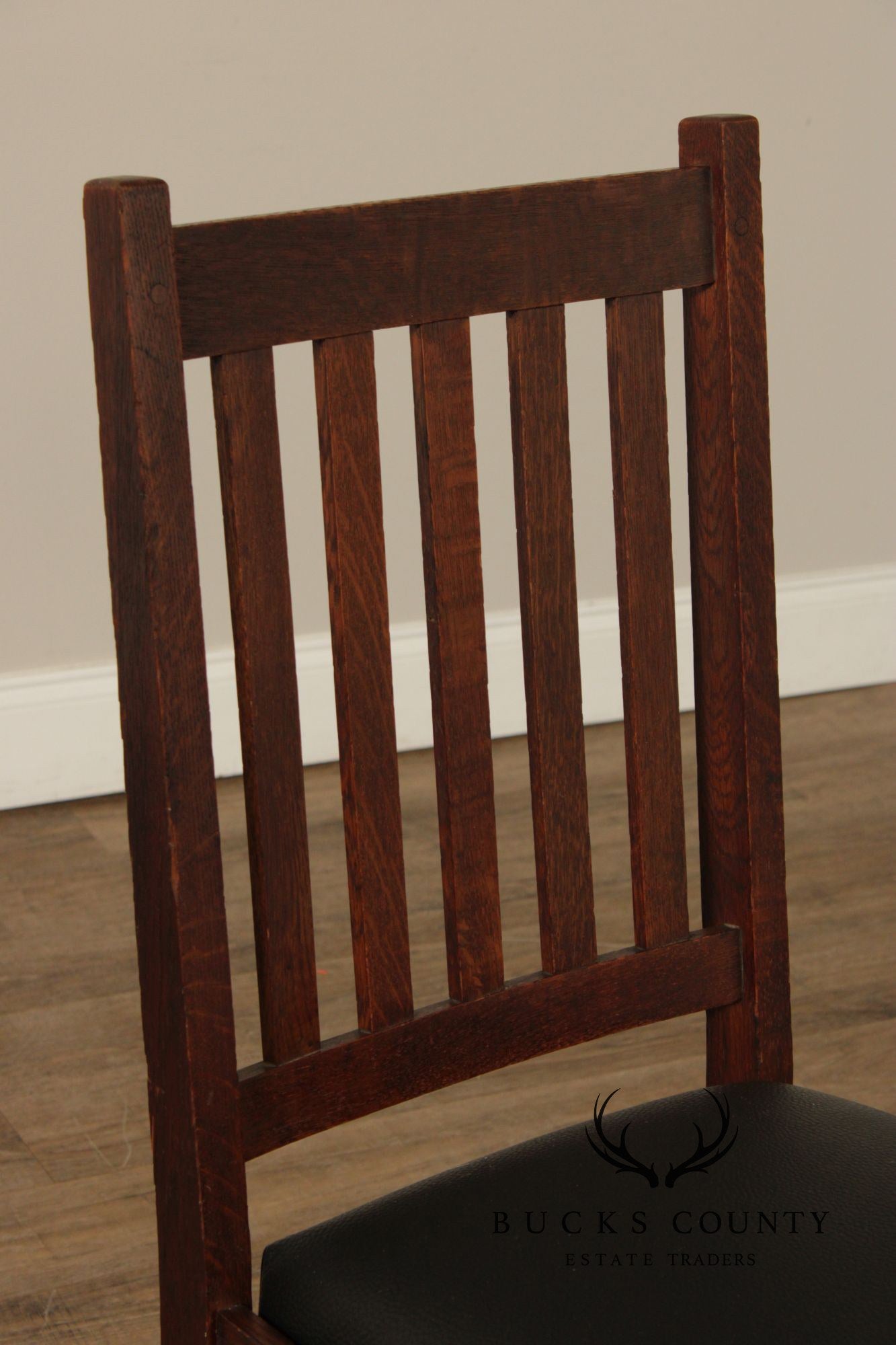Knaus Meisterwerk Furniture Mission Oak Side Chair