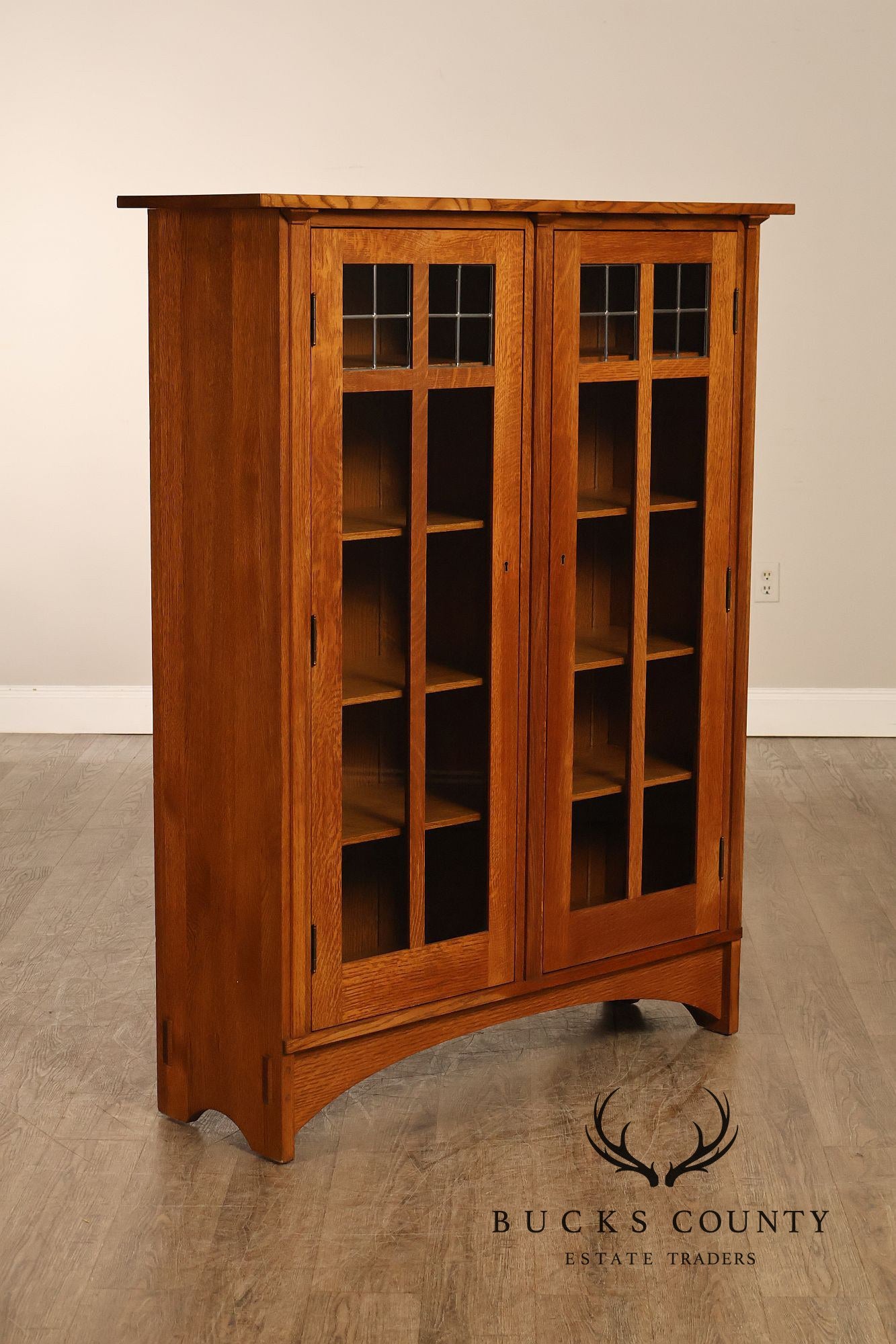 Stickley Mission Collection Harvey Ellis Oak Bookcase