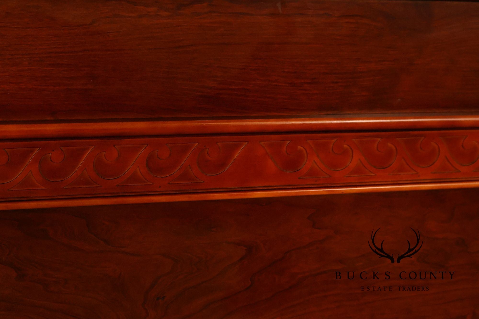 Pennsylvania House Carved Cherry King Poster Bed