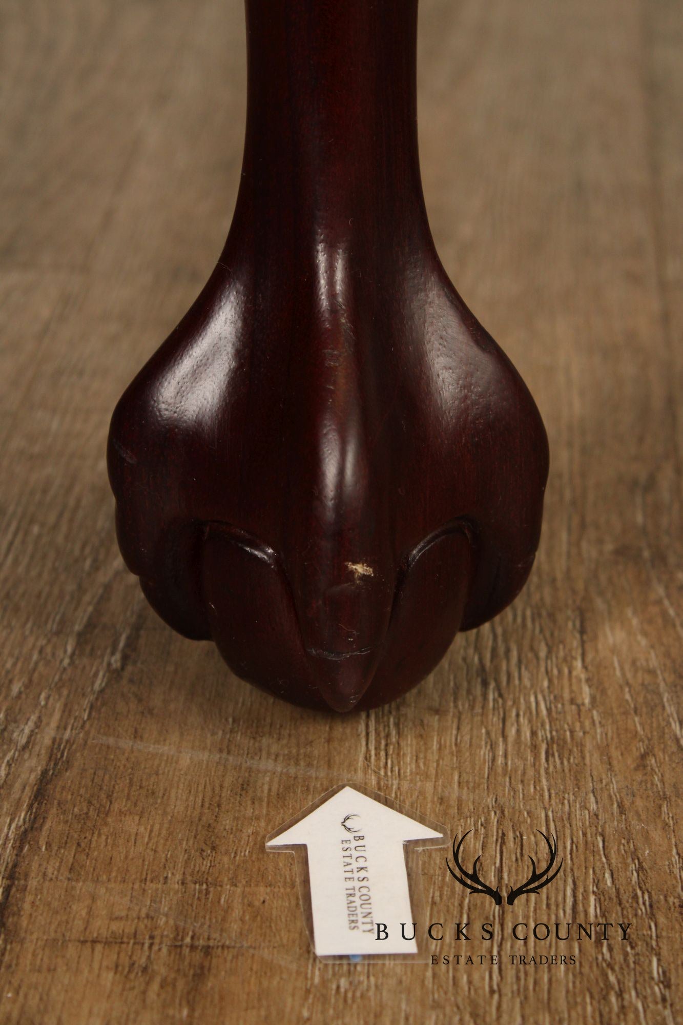 Statesville Chair Co. Chippendale Style Set of Four Solid Mahogany Dining Chairs