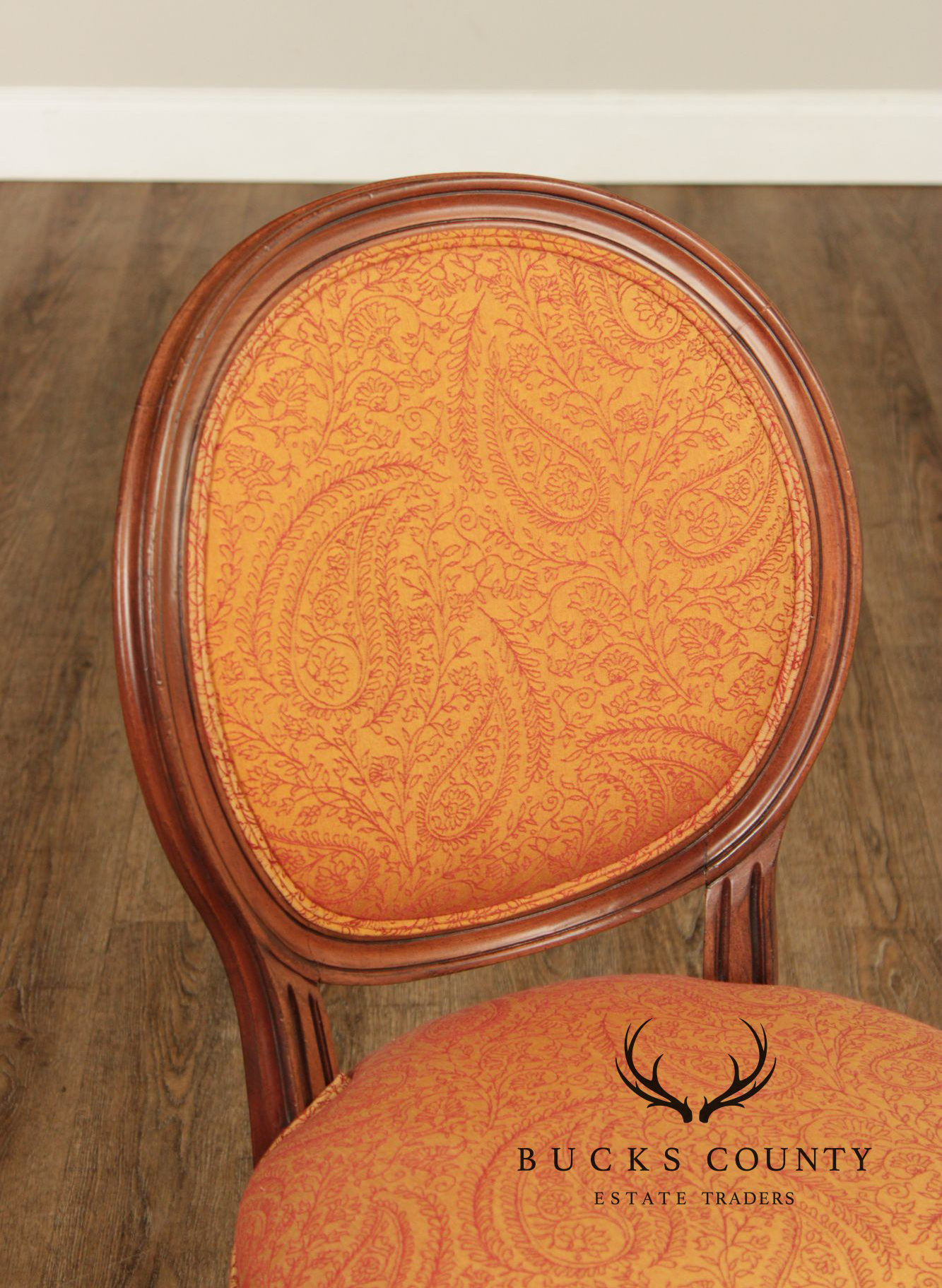 Ethan Allen French Louis XVI Style Pair of Side Chairs