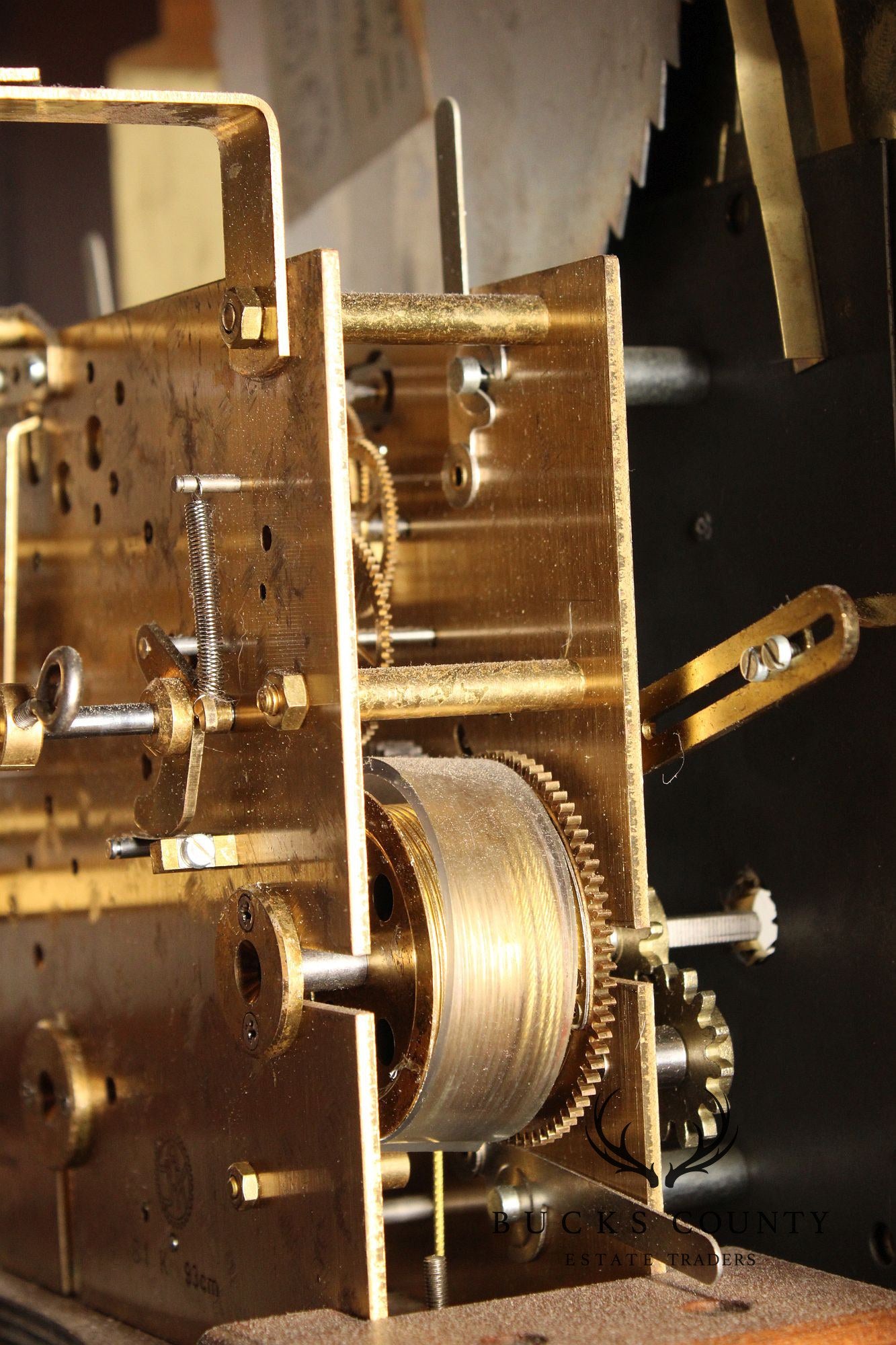 GMK Fancher 'Melrose' Mahogany Grandfather Clock