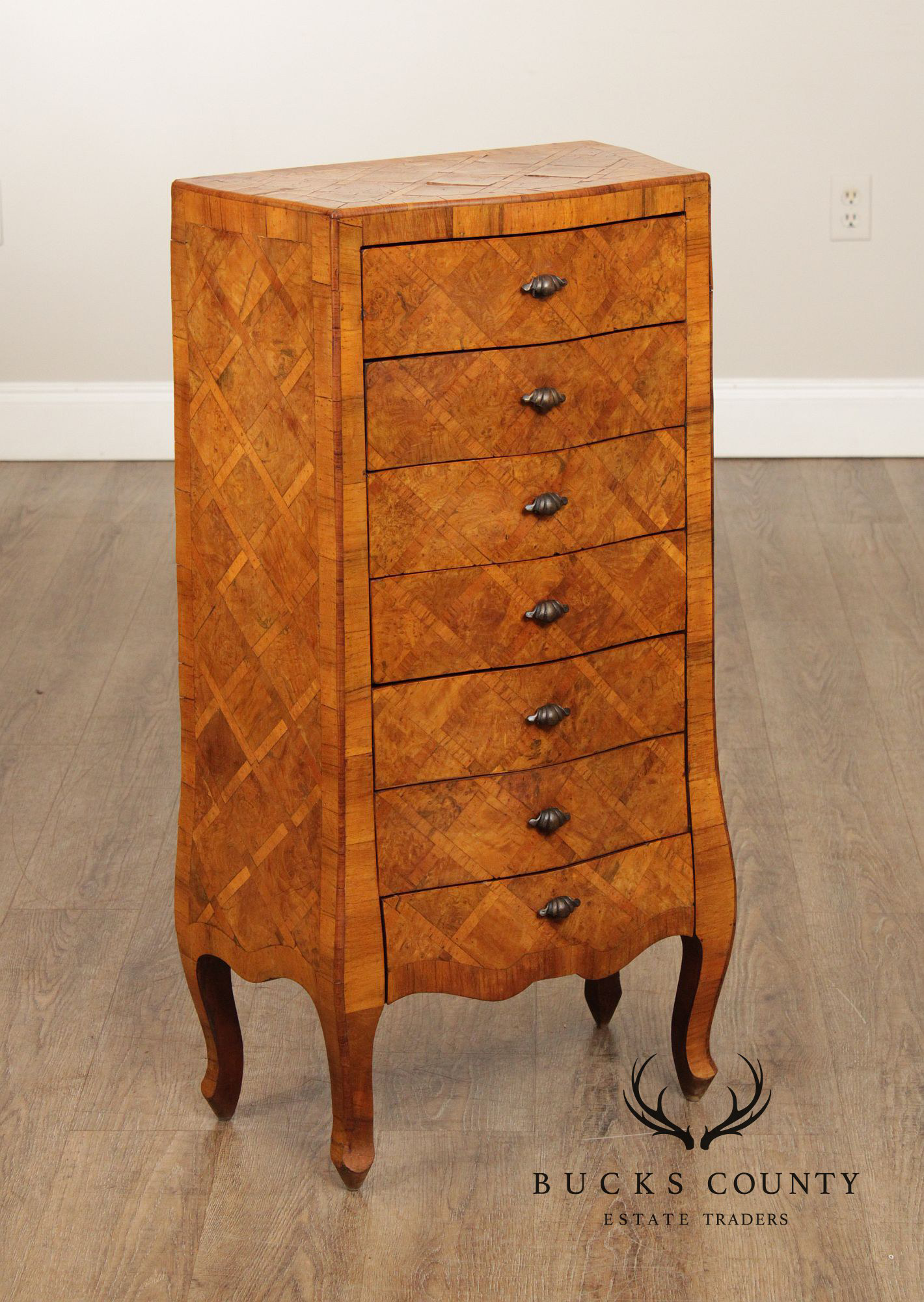 Lord & Taylor Italian Olivewood Lingerie Chest