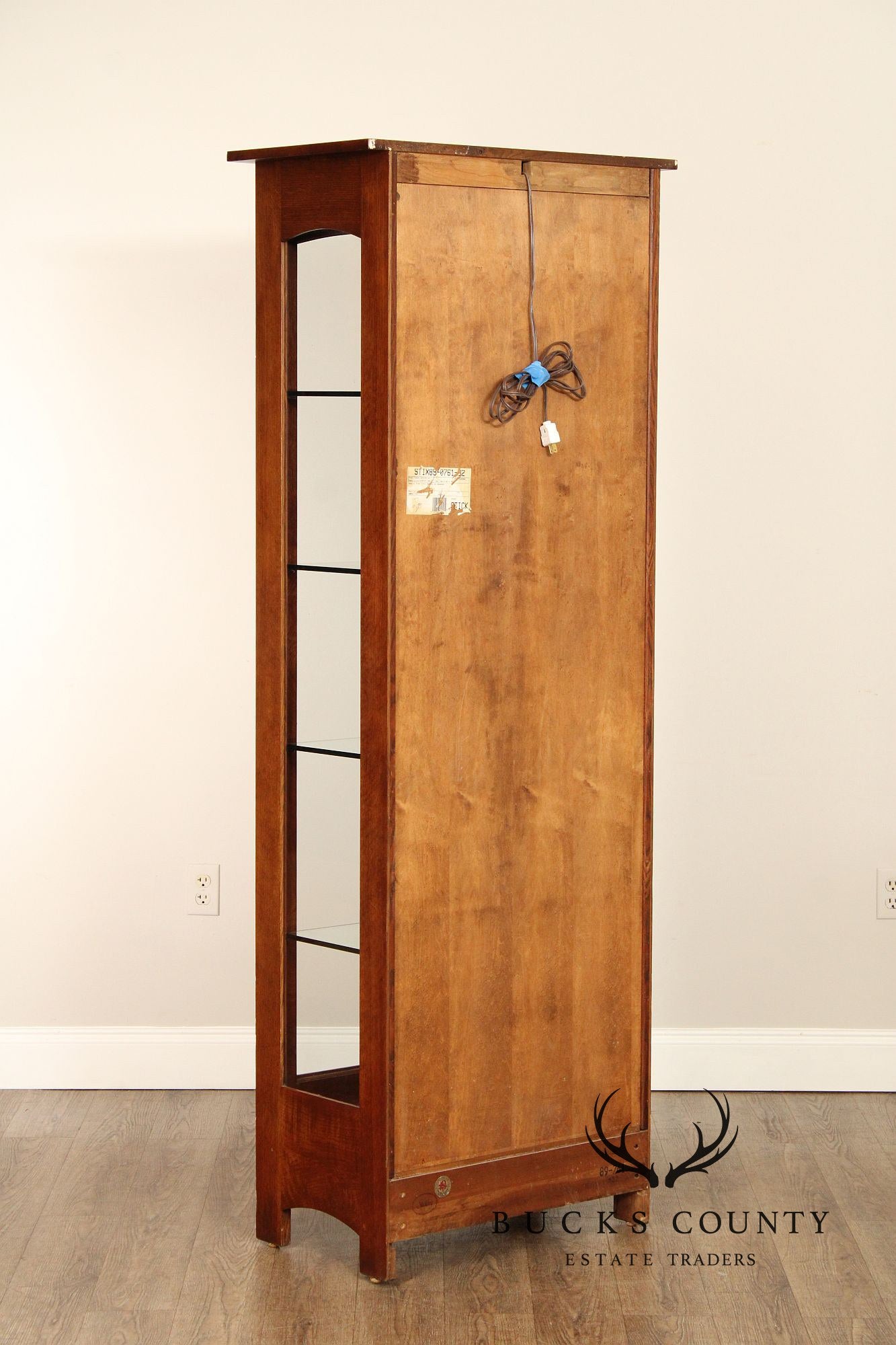 Stickley Mission Collection Oak Display Cabinet