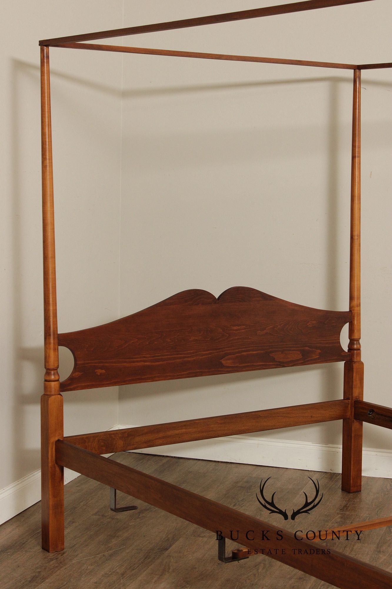 Cohasset Colonials Queen Size Maple Canopy Poster Bed