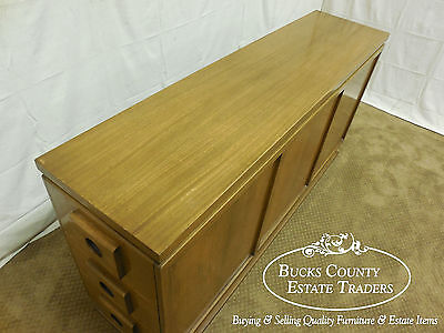 Liru Custom NYC Mid Century Modern Walnut Sideboard