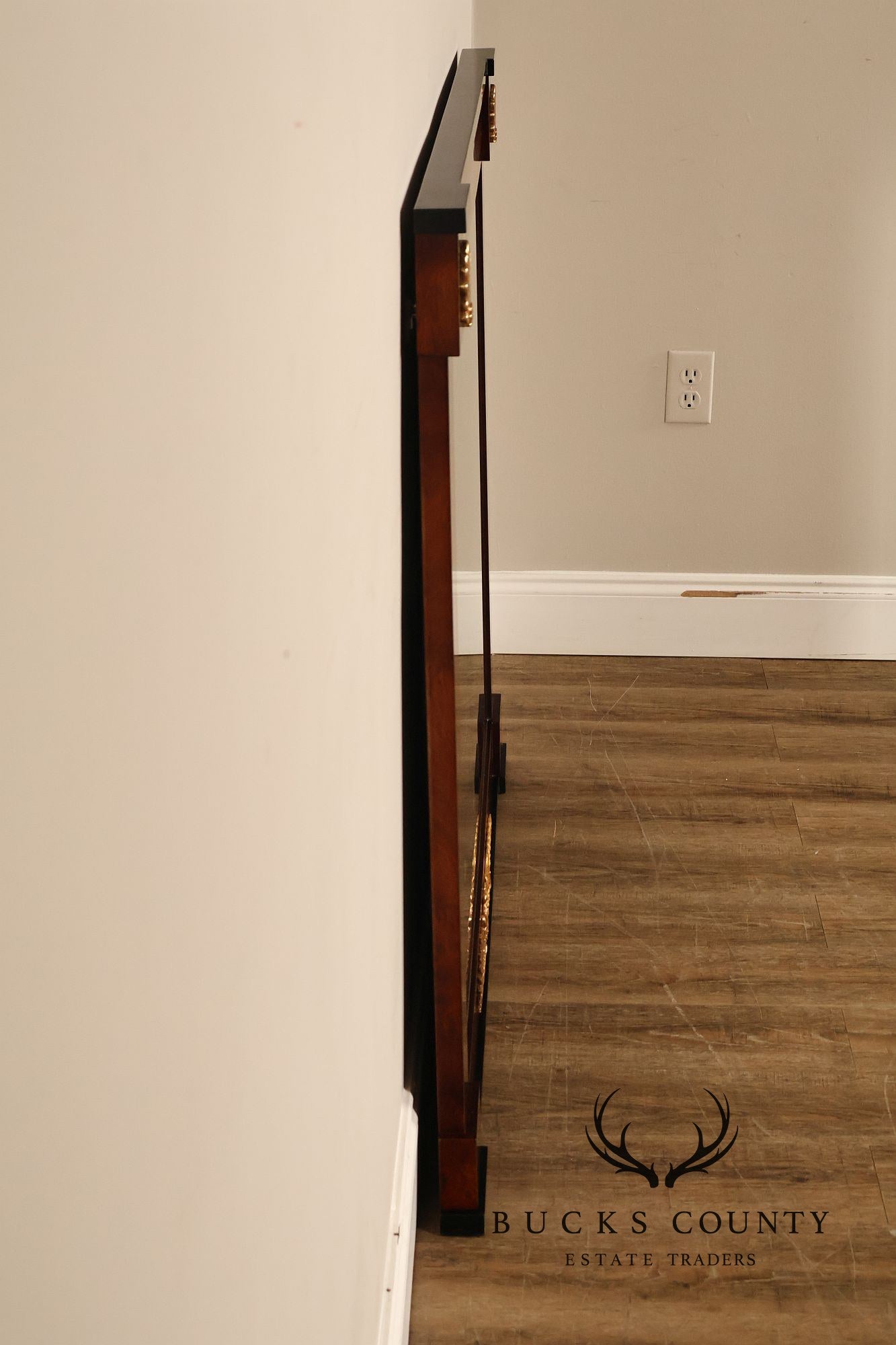 Mariner Fine Furniture Empire Style Mahogany Wall Mirror