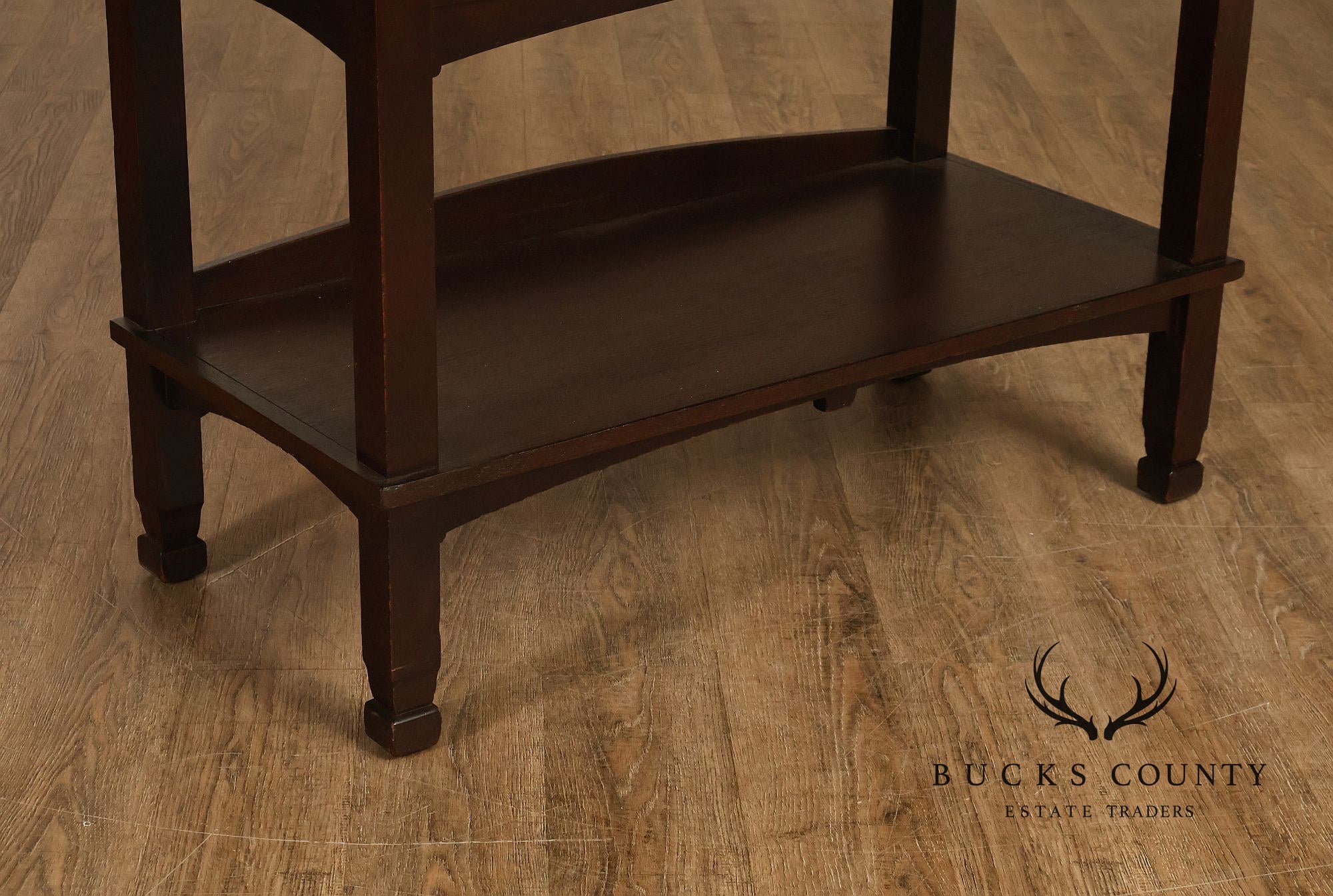 Antique Mission Oak Server Sideboard