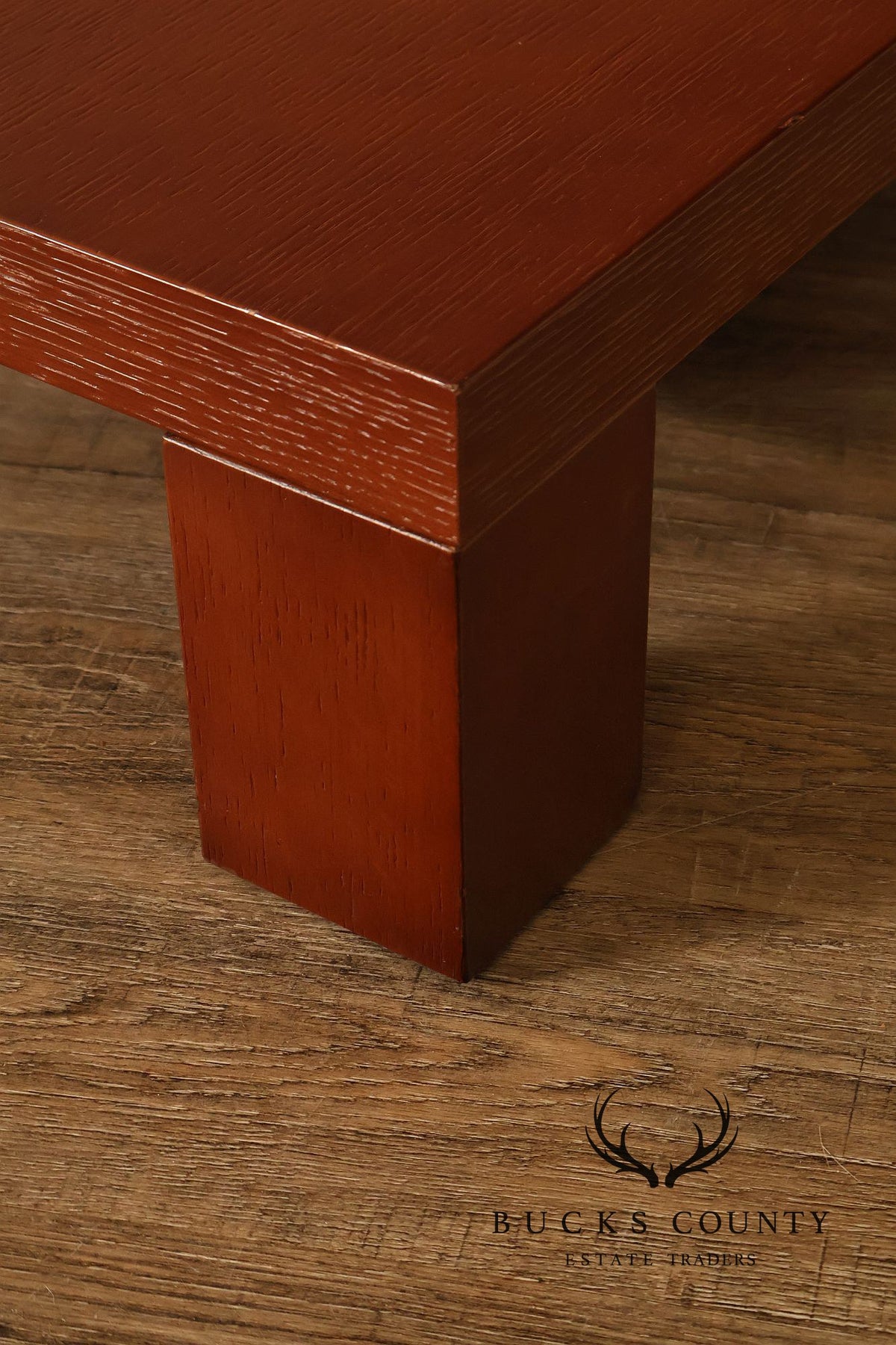 Modern Low Profile Square Coffee Table