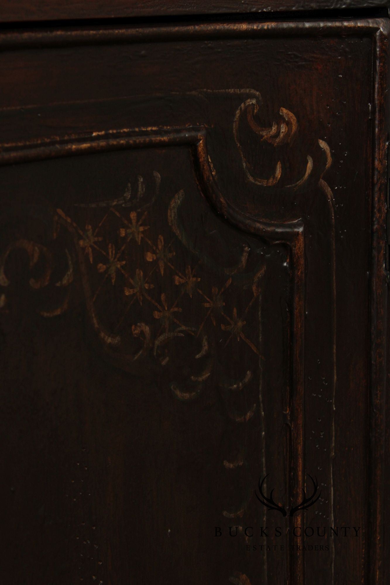 Hooker Furniture 'Seven Seas' Paint Decorated Server