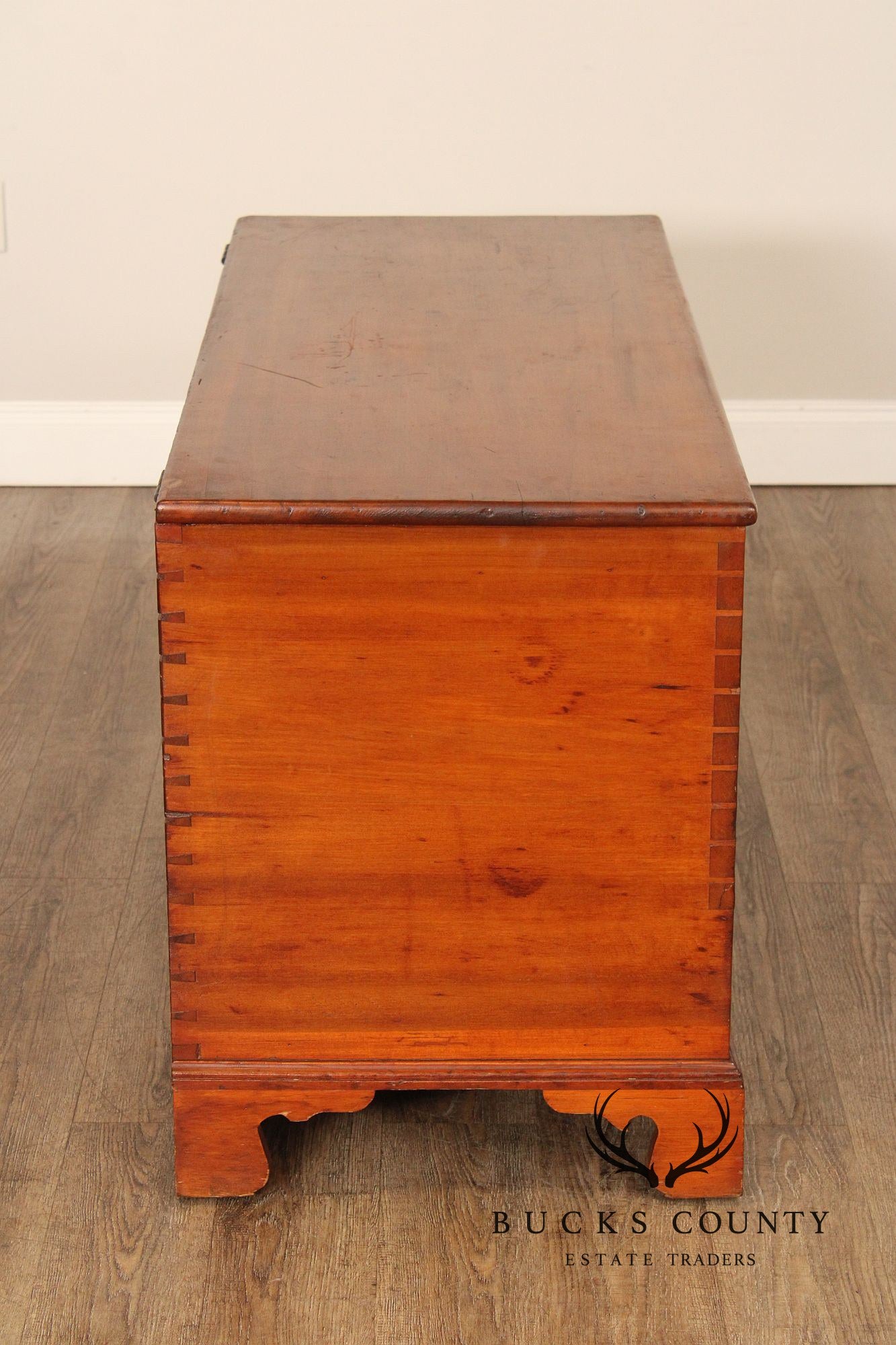 Antique Chippendale Style Blanket Chest