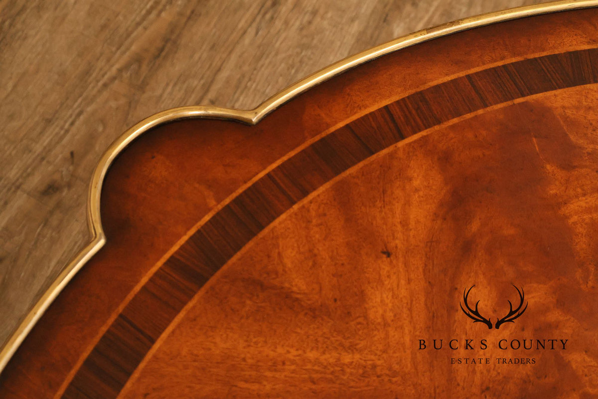 Theodore Alexander 'Capital' Mahogany Coffee Table