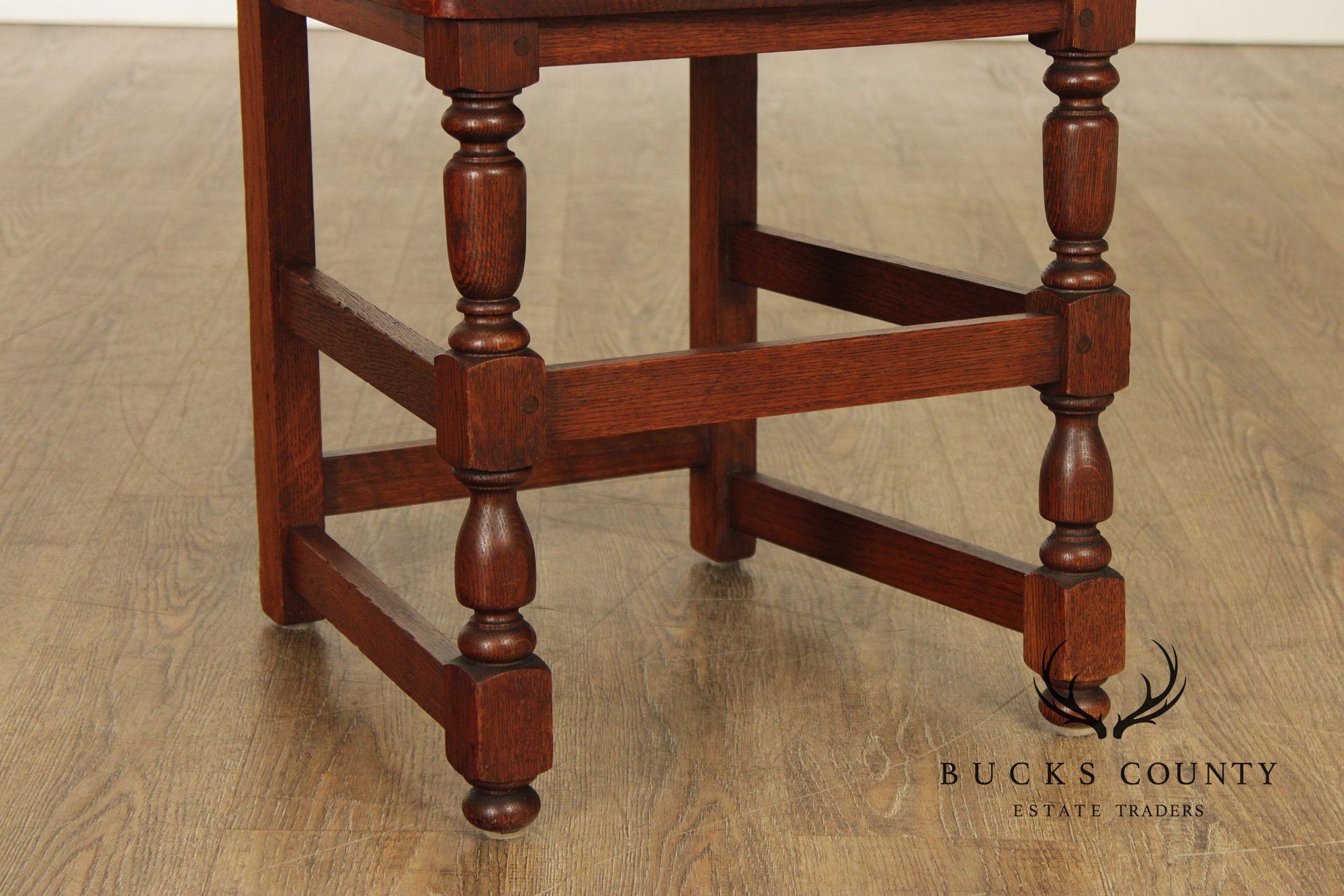 Charles Limbert Antique Mission Oak Desk Chair