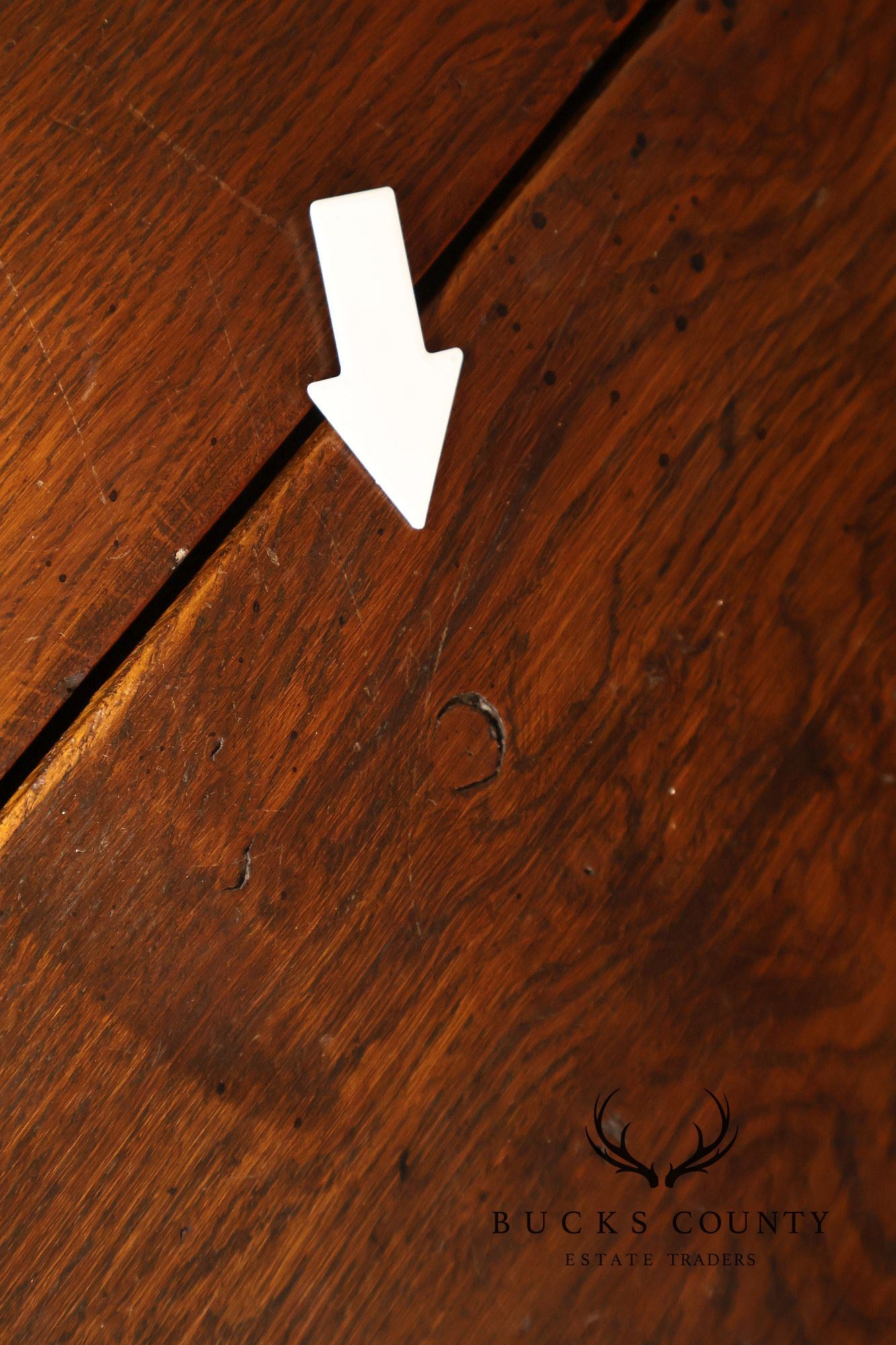 English Oak Large Gateleg Drop Leaf Dining Table