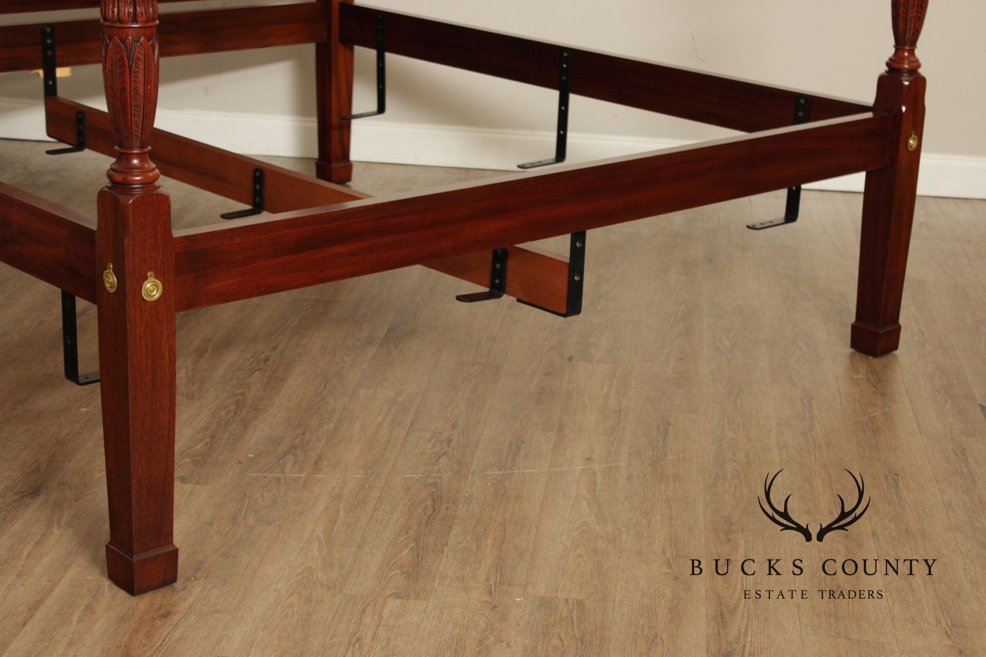 Henkel Harris Mahogany King Size Poster Bed