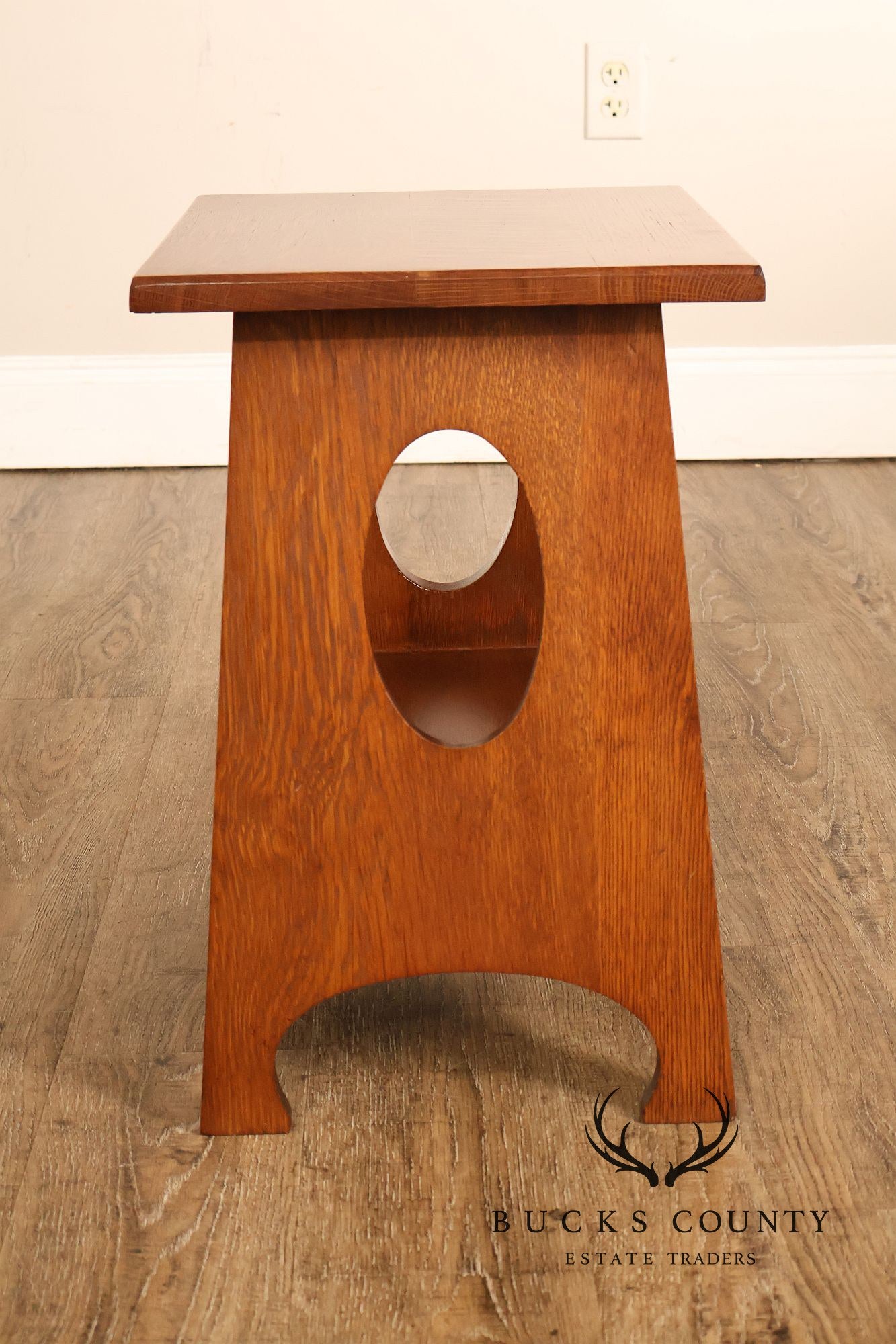 Arts And Crafts Mission Oak Tabouret