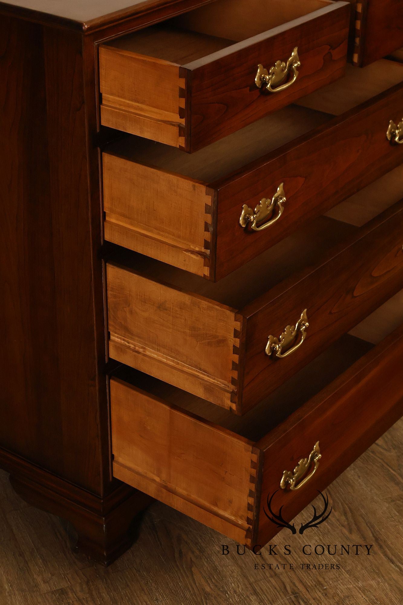 Stickley Traditional Style Cherry Double Dresser