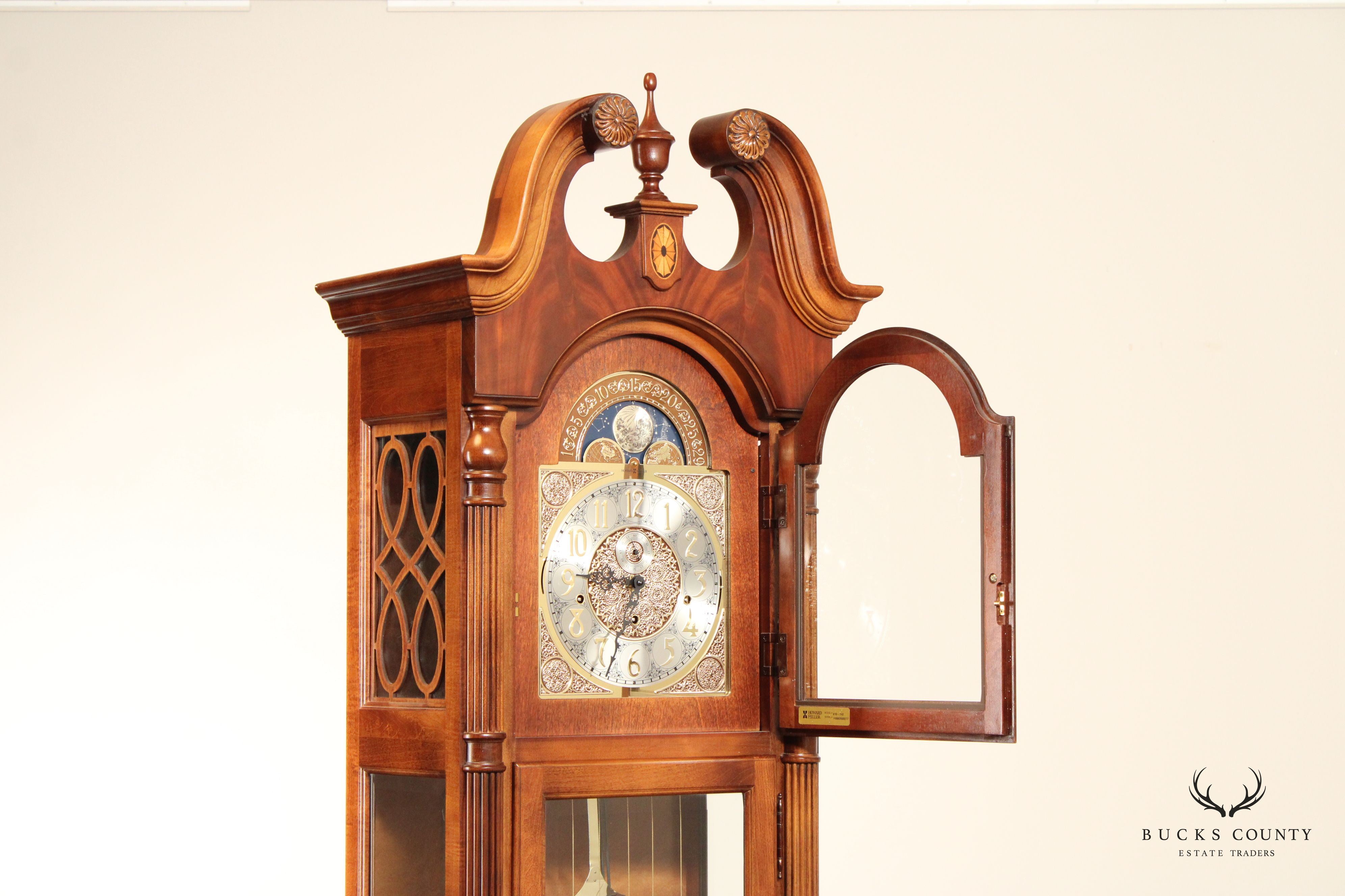 Howard Miller 'Westbourne' Mahogany Grandfather Clock