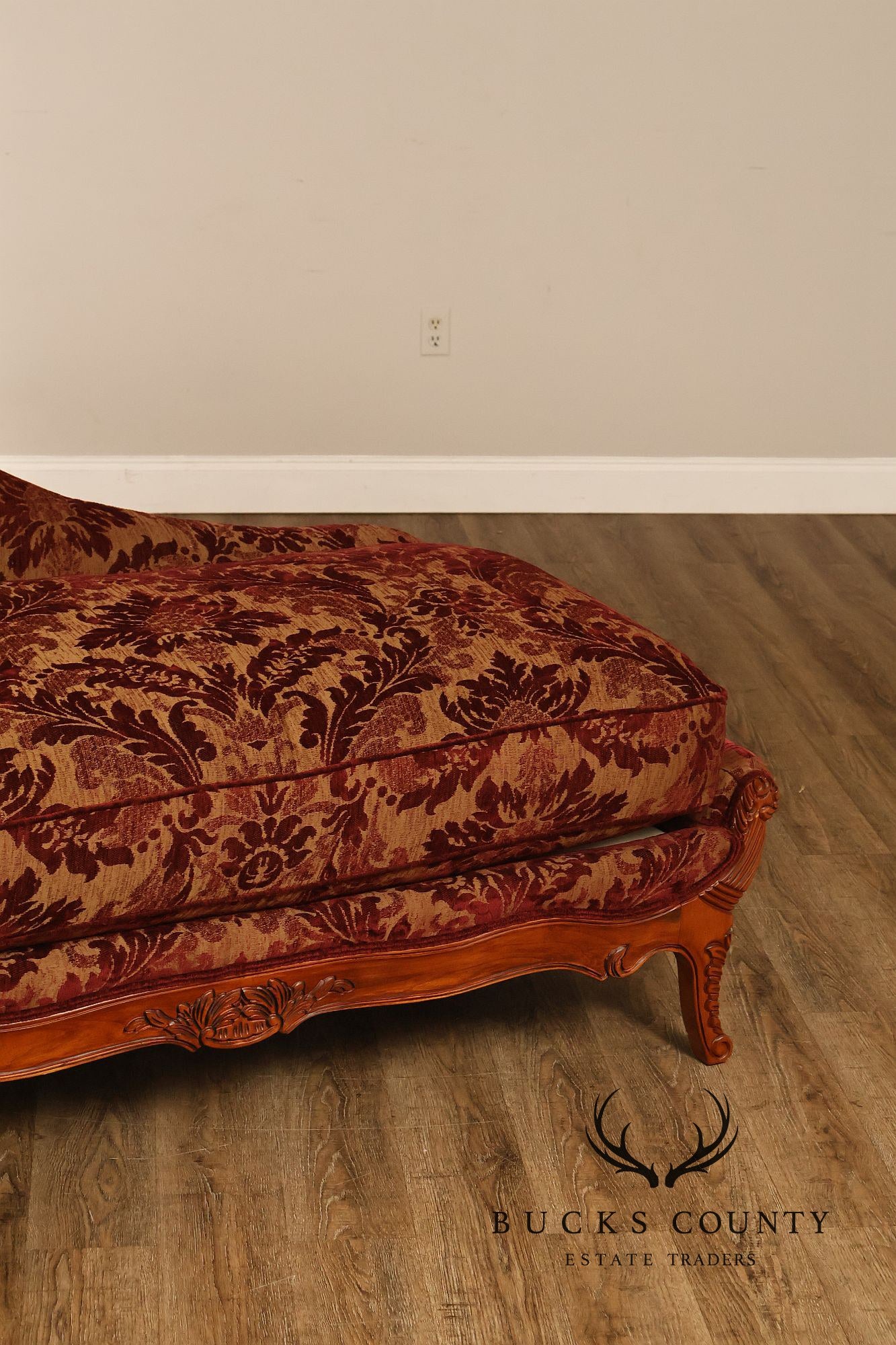 Drexel Heritage Rococo Style Chaise Lounge