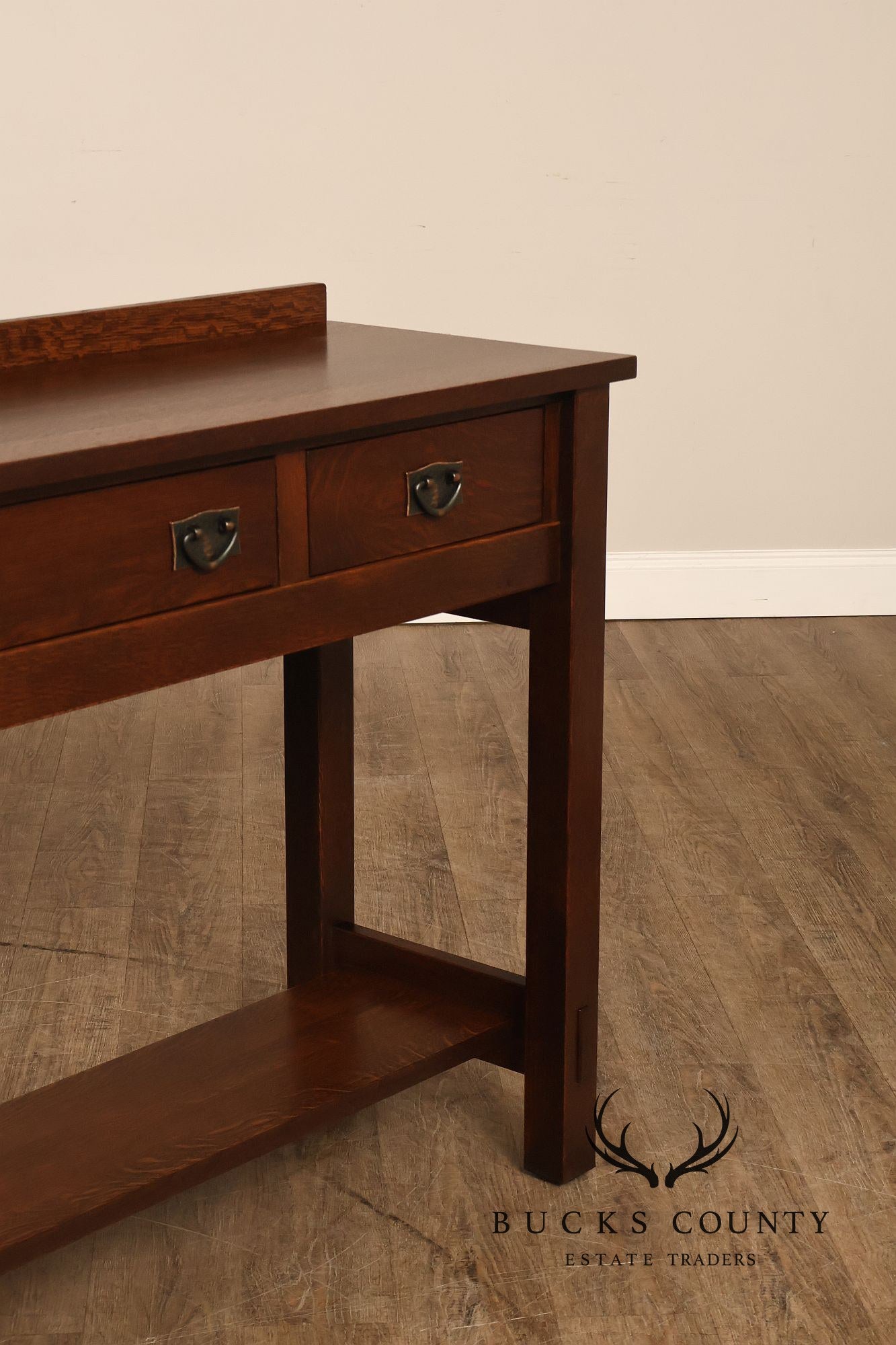 Stickley Mission Collection Oak Console Table Server