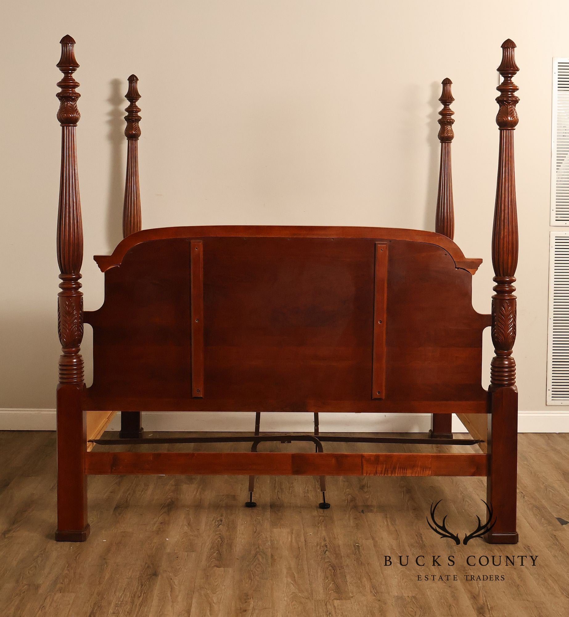 Pennsylvania House Carved Cherry King Poster Bed