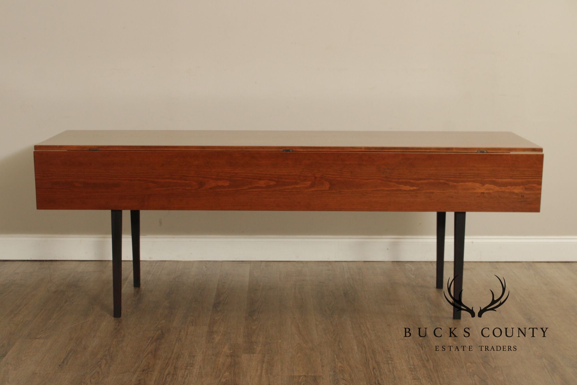 Wayne Kramer Custom Crafted Drop Leaf Harvest Dining table
