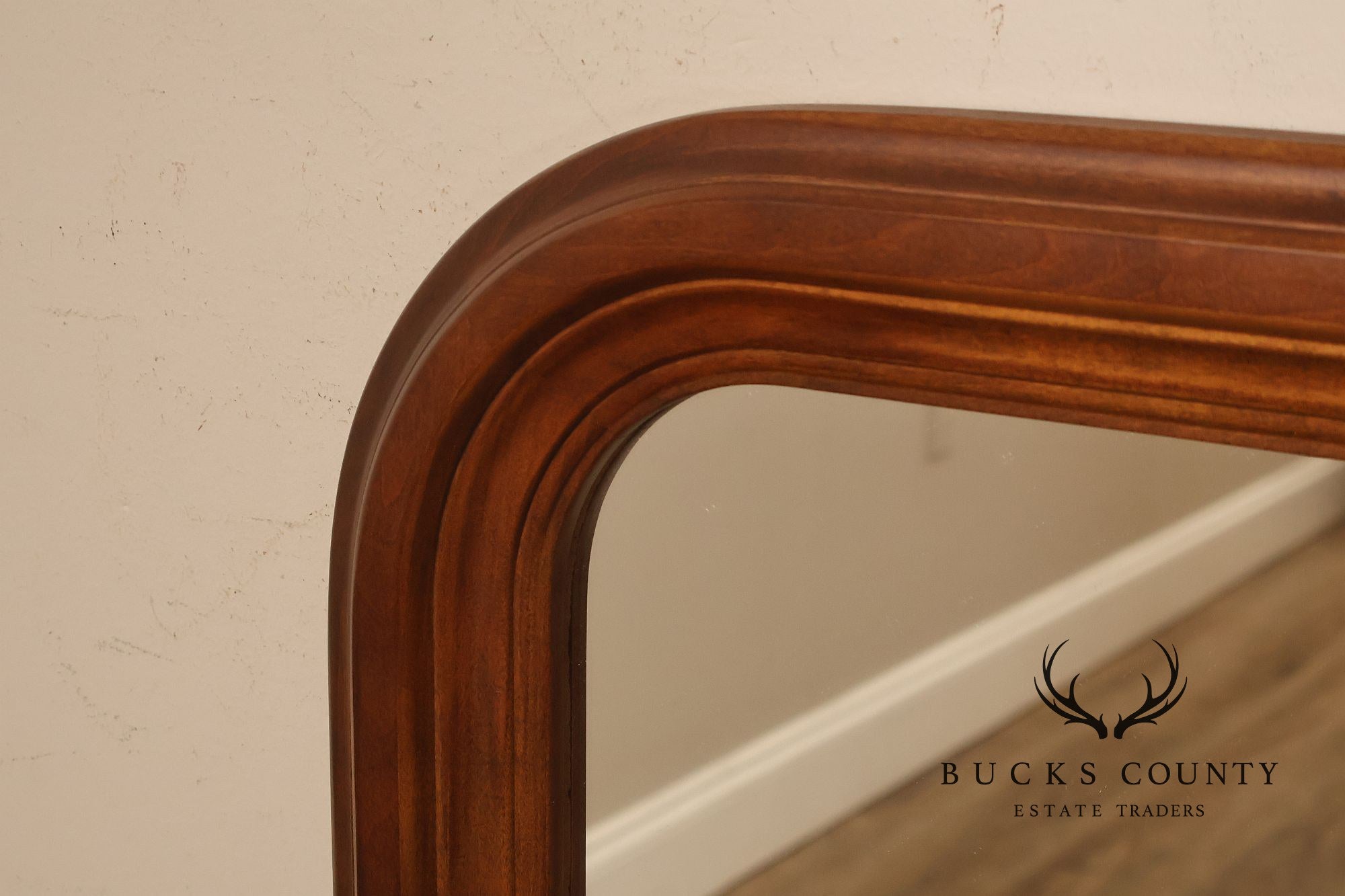 HPL Mobilier Wood Framed Dresser Mirror