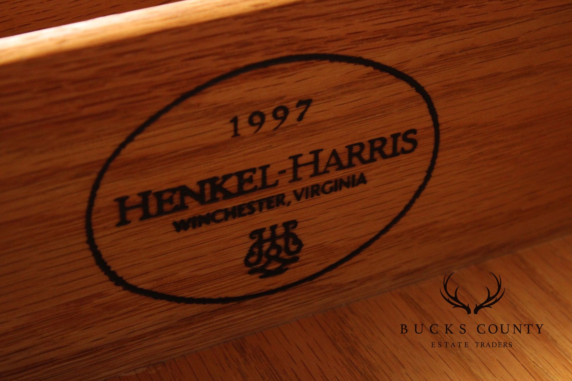 Henkel Harris Chippendale Style Cherry Dresser
