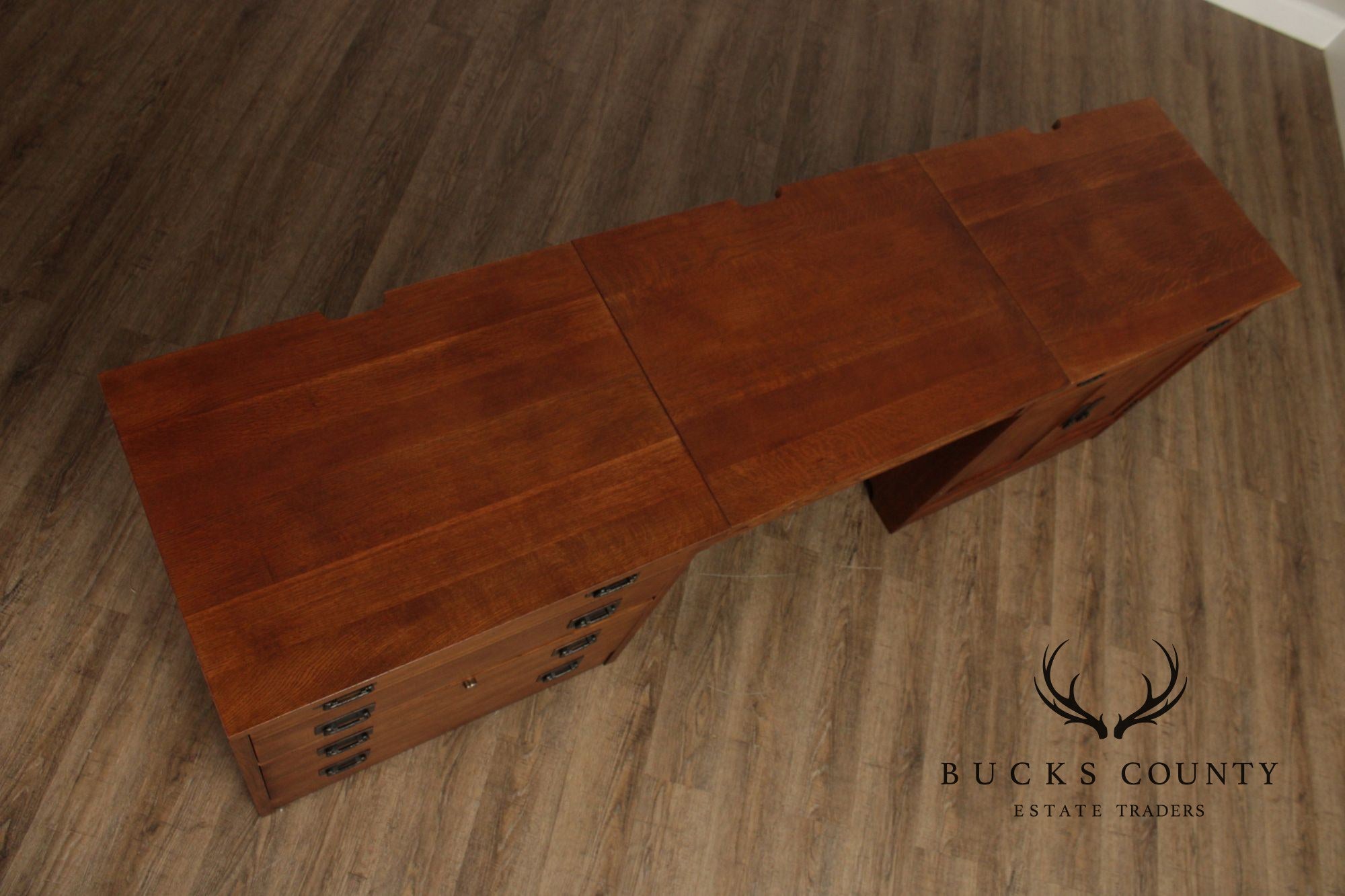 Stickley Mission Collection Oak Office Credenza