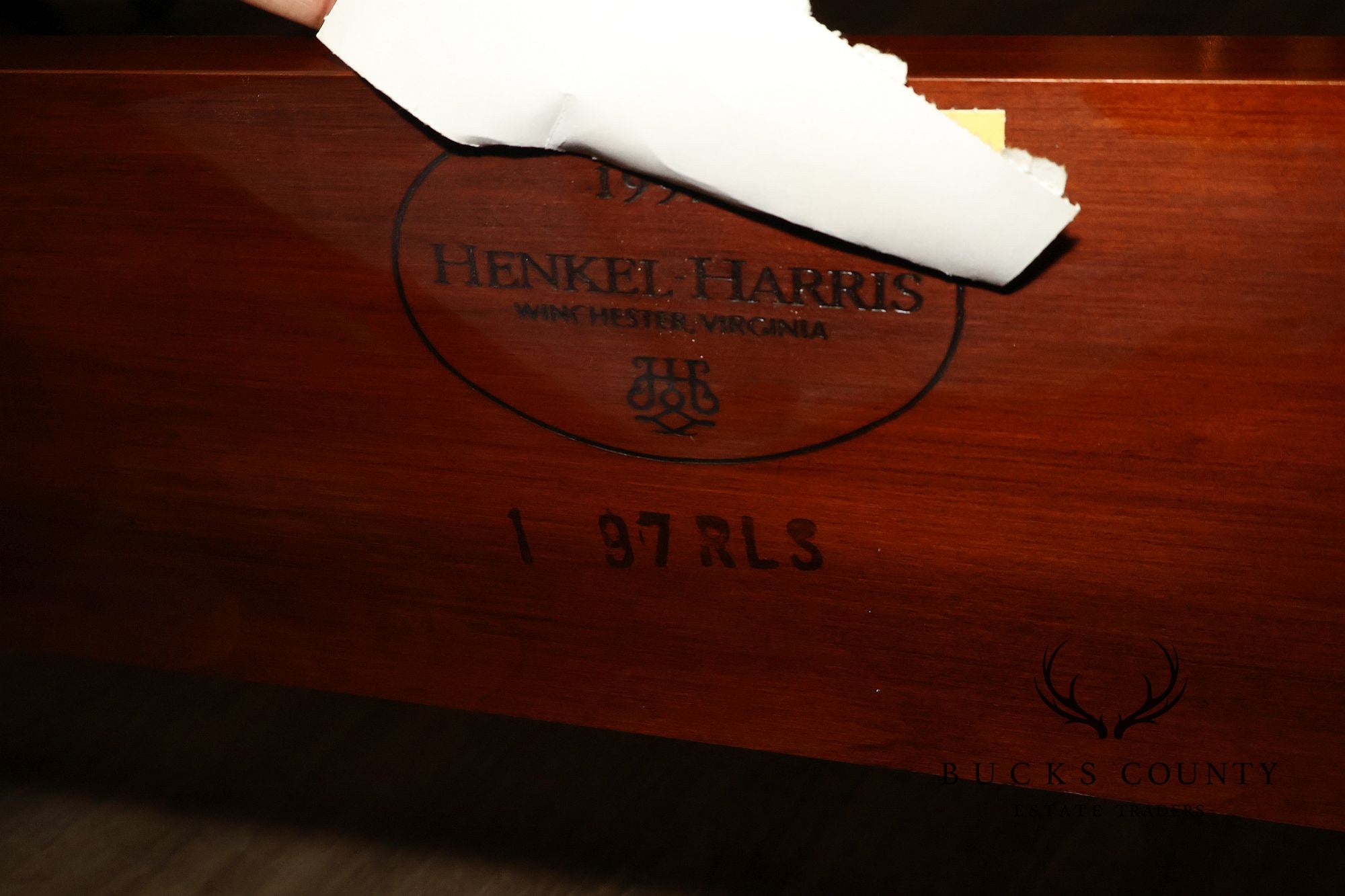 Henkel Harris Cherry King Poster Bed