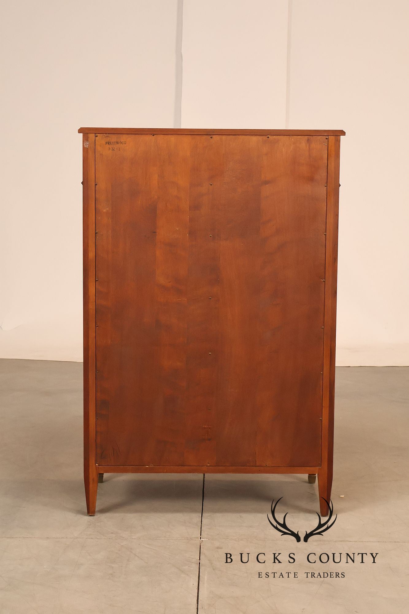 Kindel French Directoire Style Fruitwood High Chest