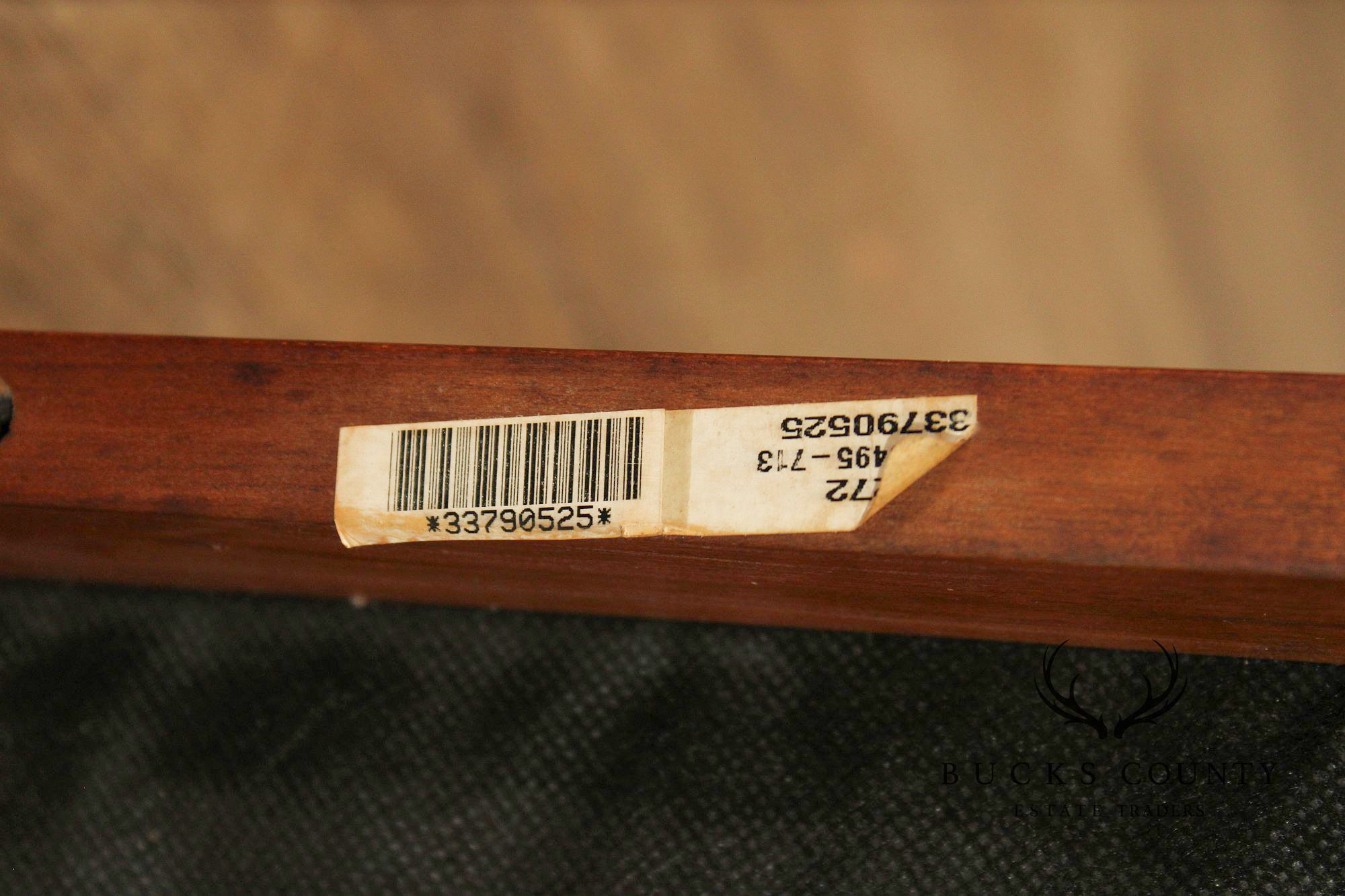 Stickley Mission Collection Cherry and Leather Footstool